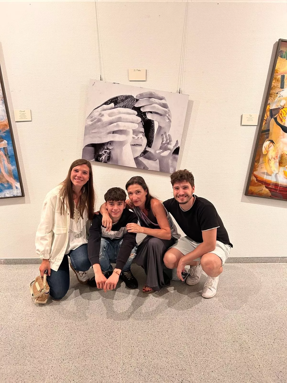 Exposición de Gloria Jubero en Binéfar 