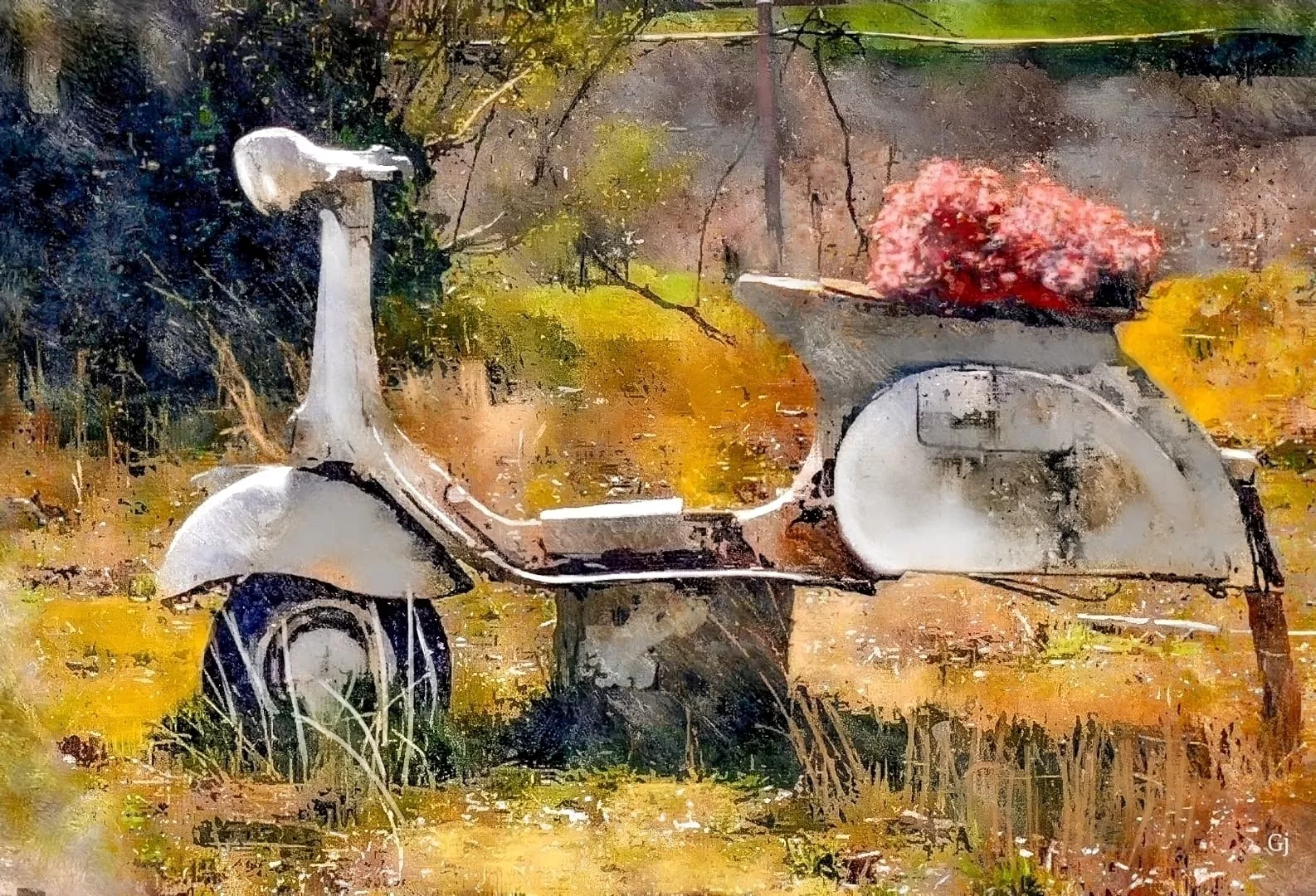 Exposición de Gloria Jubero en Binéfar 