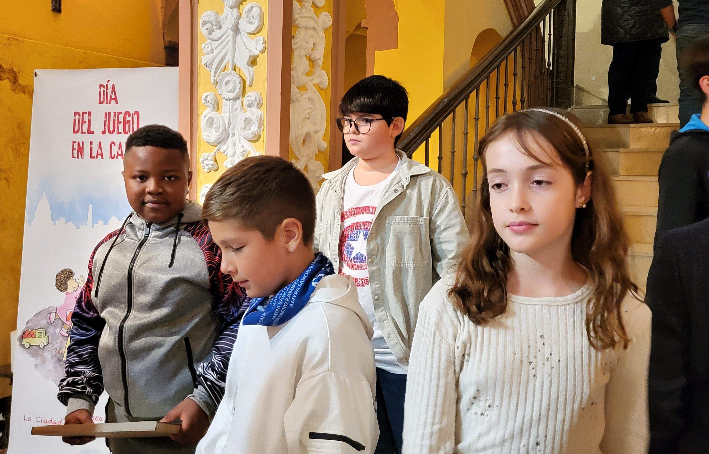 Miembros del Consejo de la Ciudad de las Niñas y los Niños de Huesca