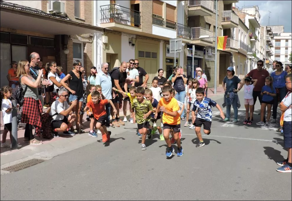 Salida de los niños de 6 y 7 años