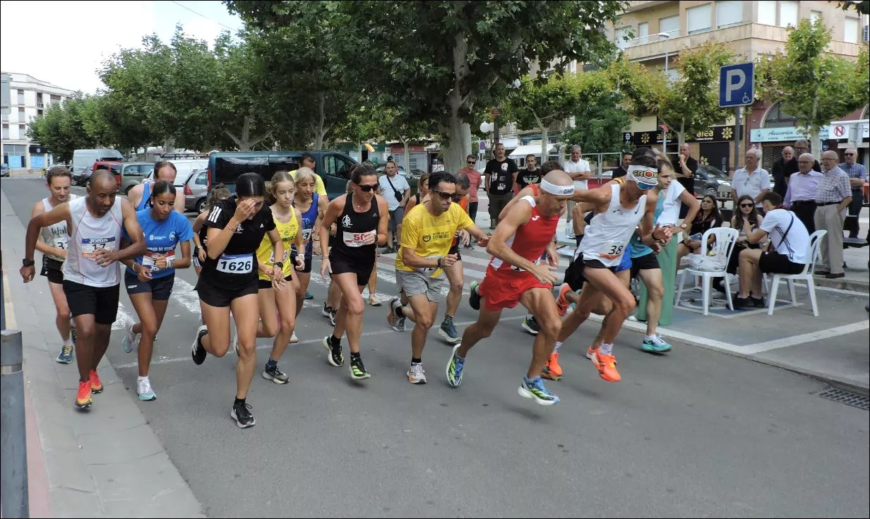 Salida de la LXVI Carrera Pedestre de Tamarite