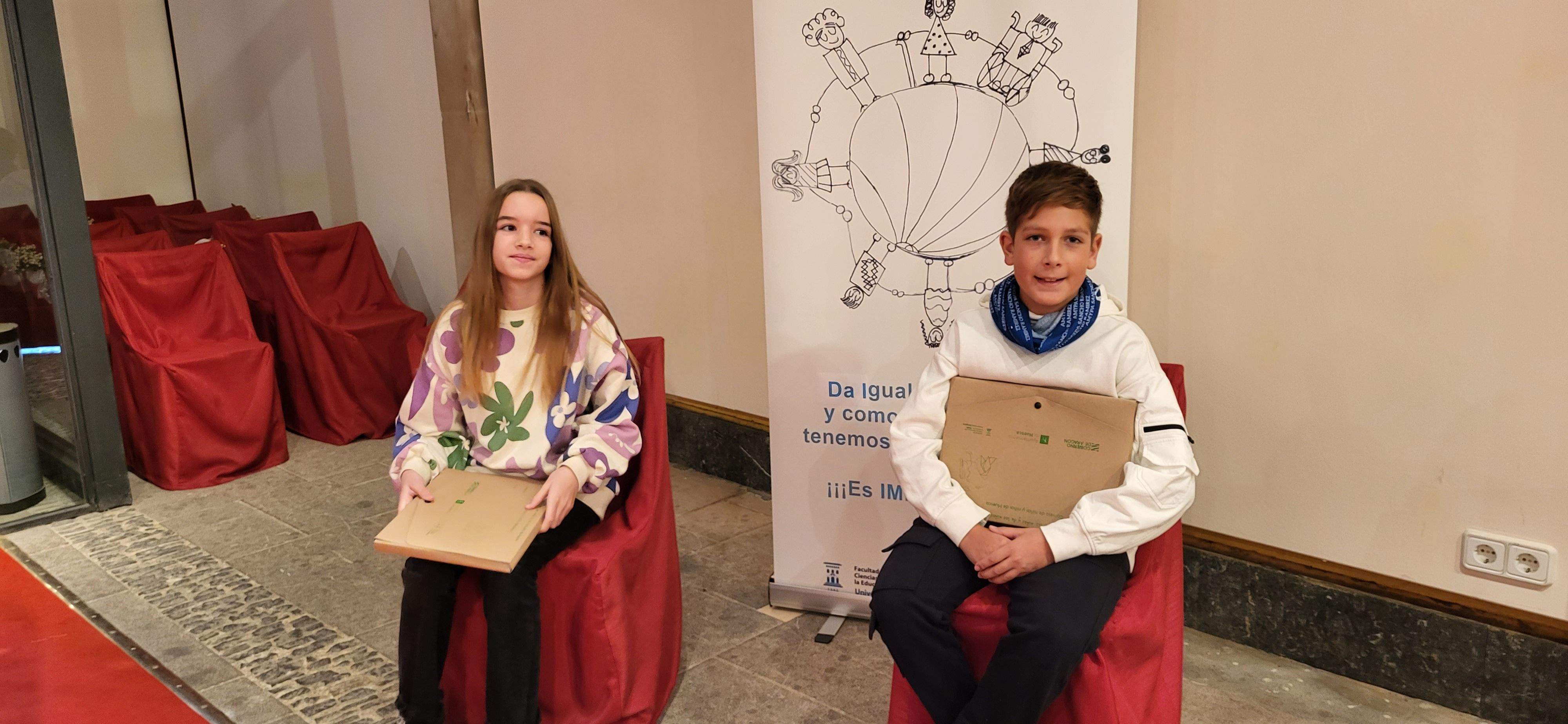 Miembros del Consejo de la Ciudad de las Niñas y los Niños de Huesca