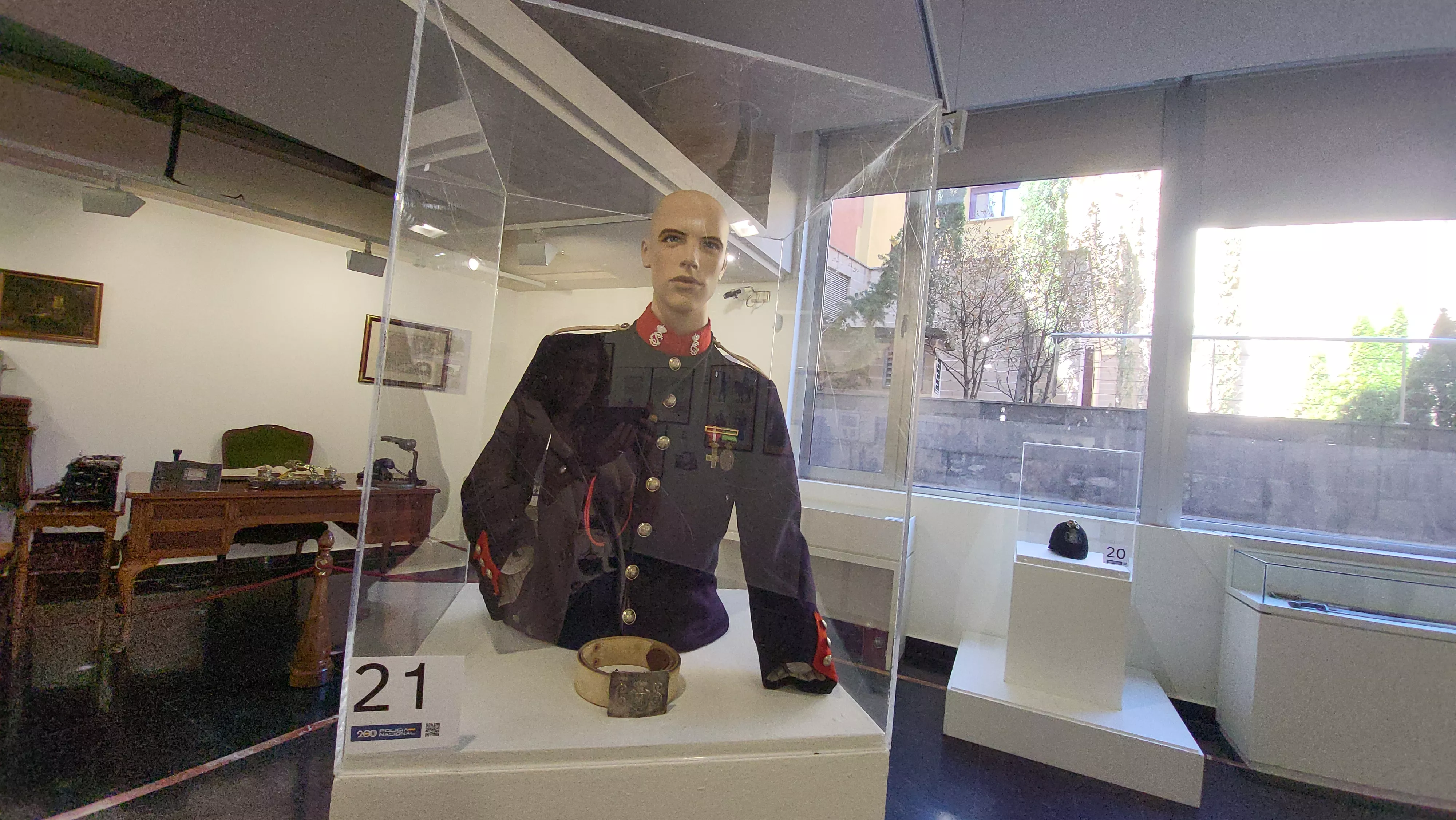 Inauguración en Huesca de la exposición “200 años de la Policía Nacional”. Foto Mercedes Manterola