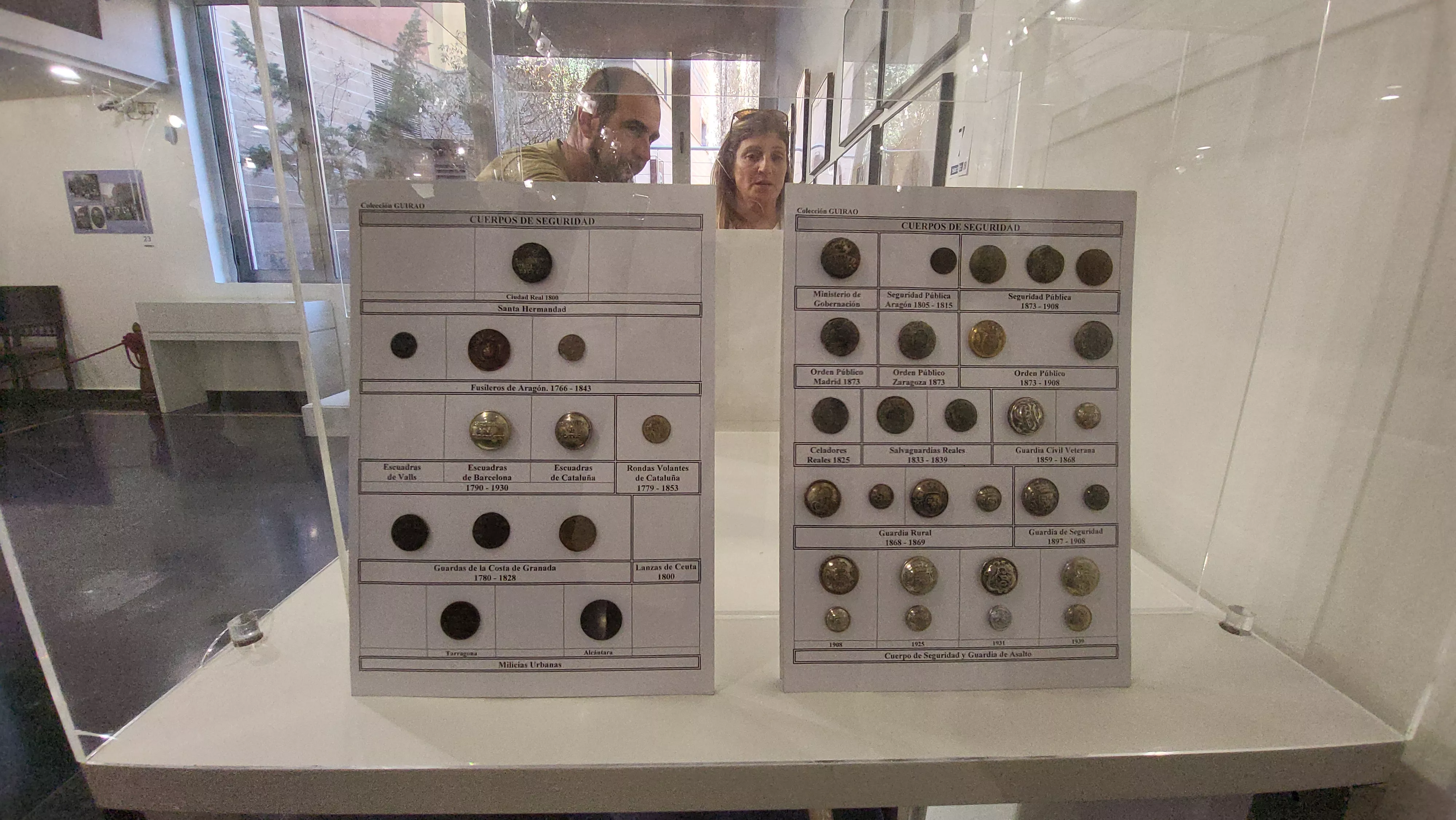 Inauguración en Huesca de la exposición “200 años de la Policía Nacional”. Foto Mercedes Manterola