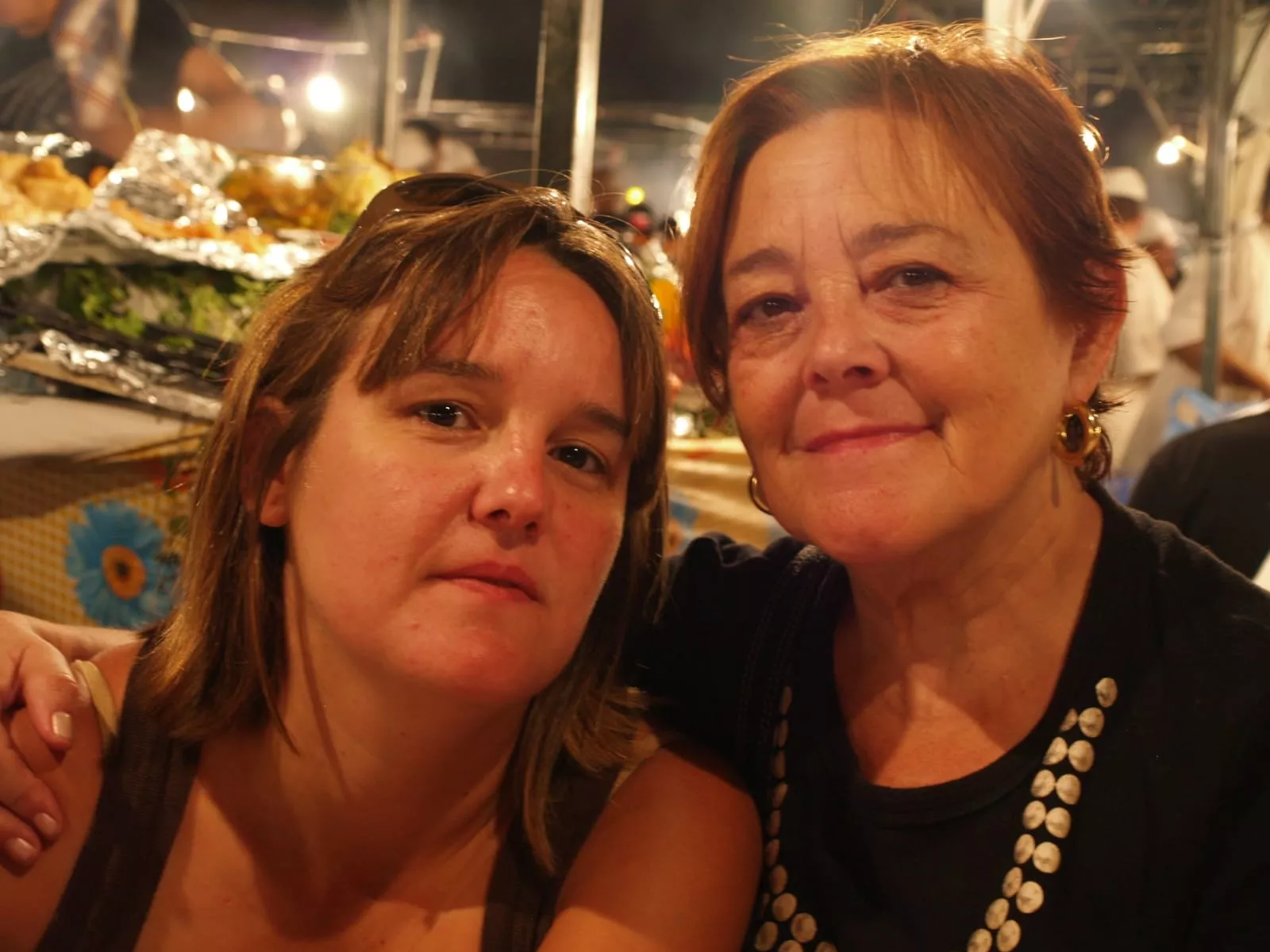 Lola y su hija Belén