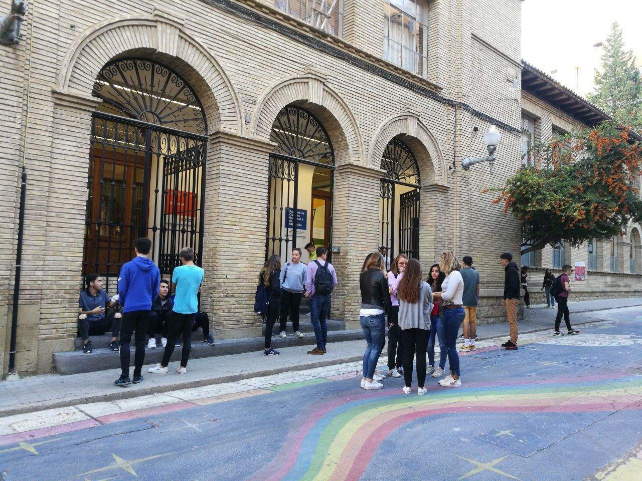 La Facultad de Ciencias Humanas y de la Educación de Huesca.