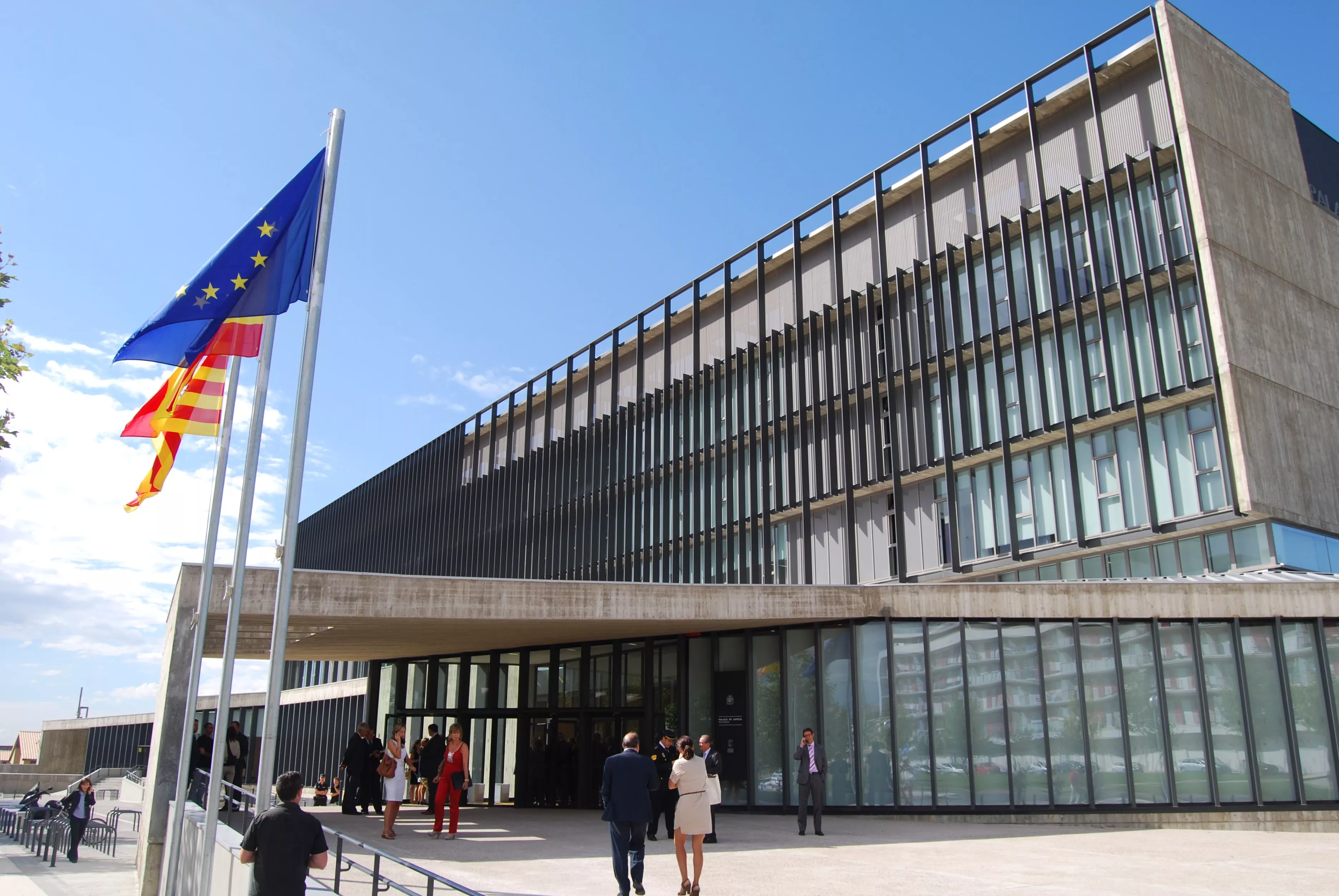 Inauguración del Palacio de Justicia