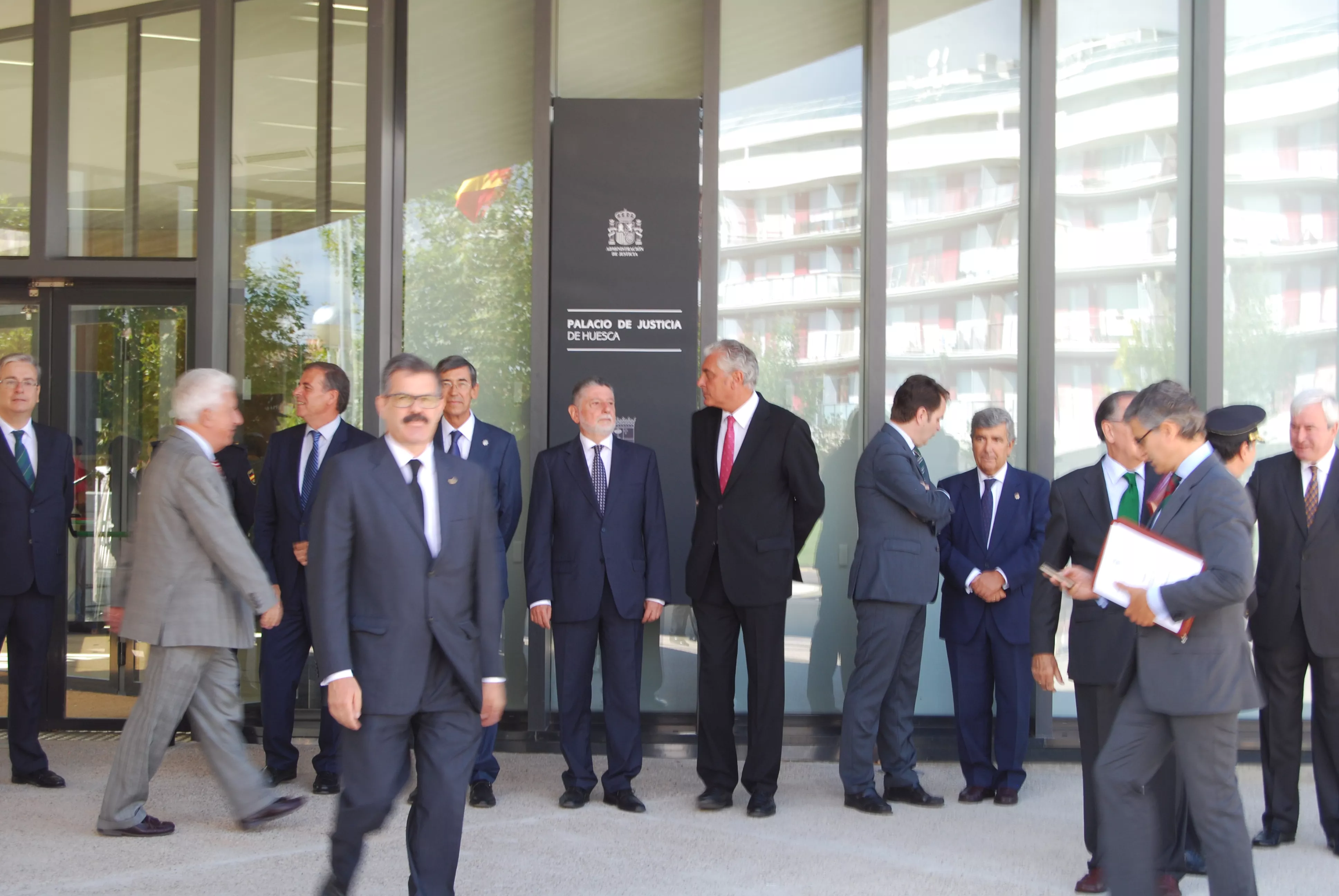 Inauguración del Palacio de Justicia