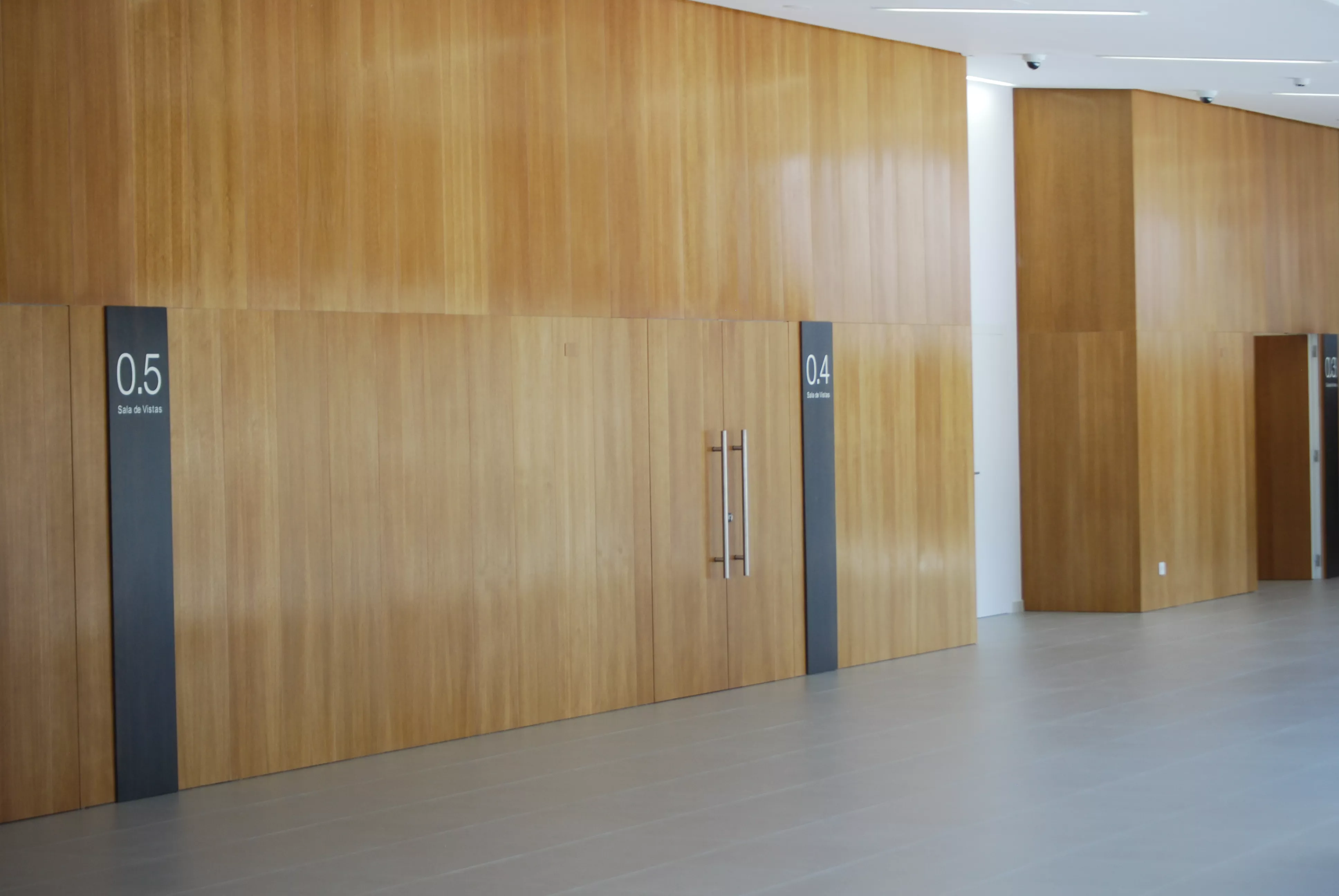 Inauguración del Palacio de Justicia