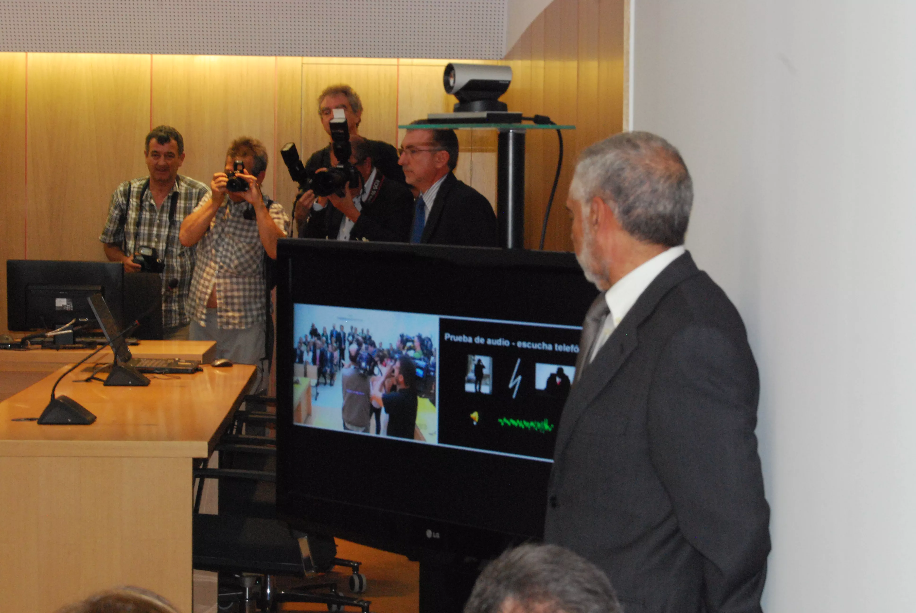 Inauguración del Palacio de Justicia