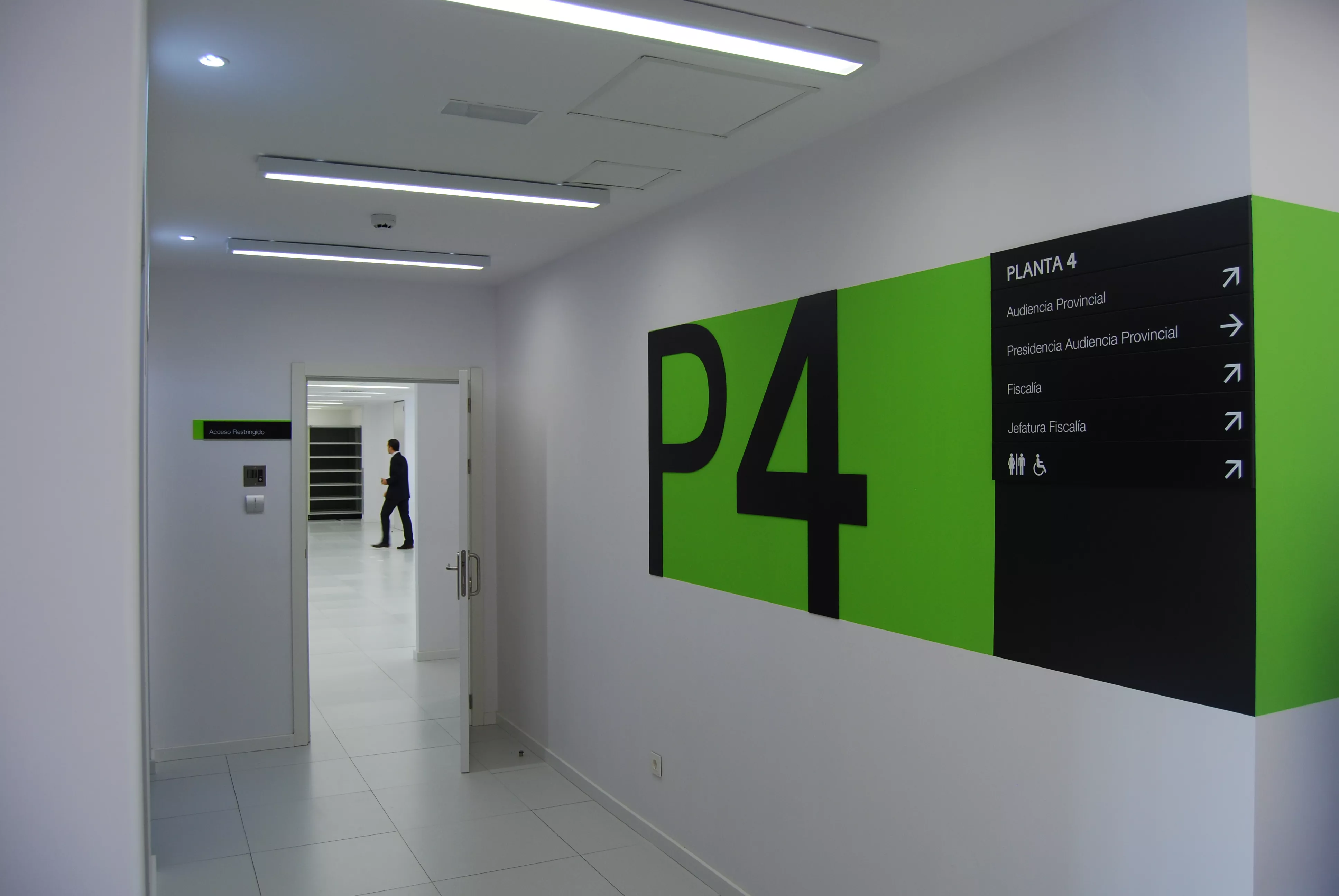 Inauguración del Palacio de Justicia