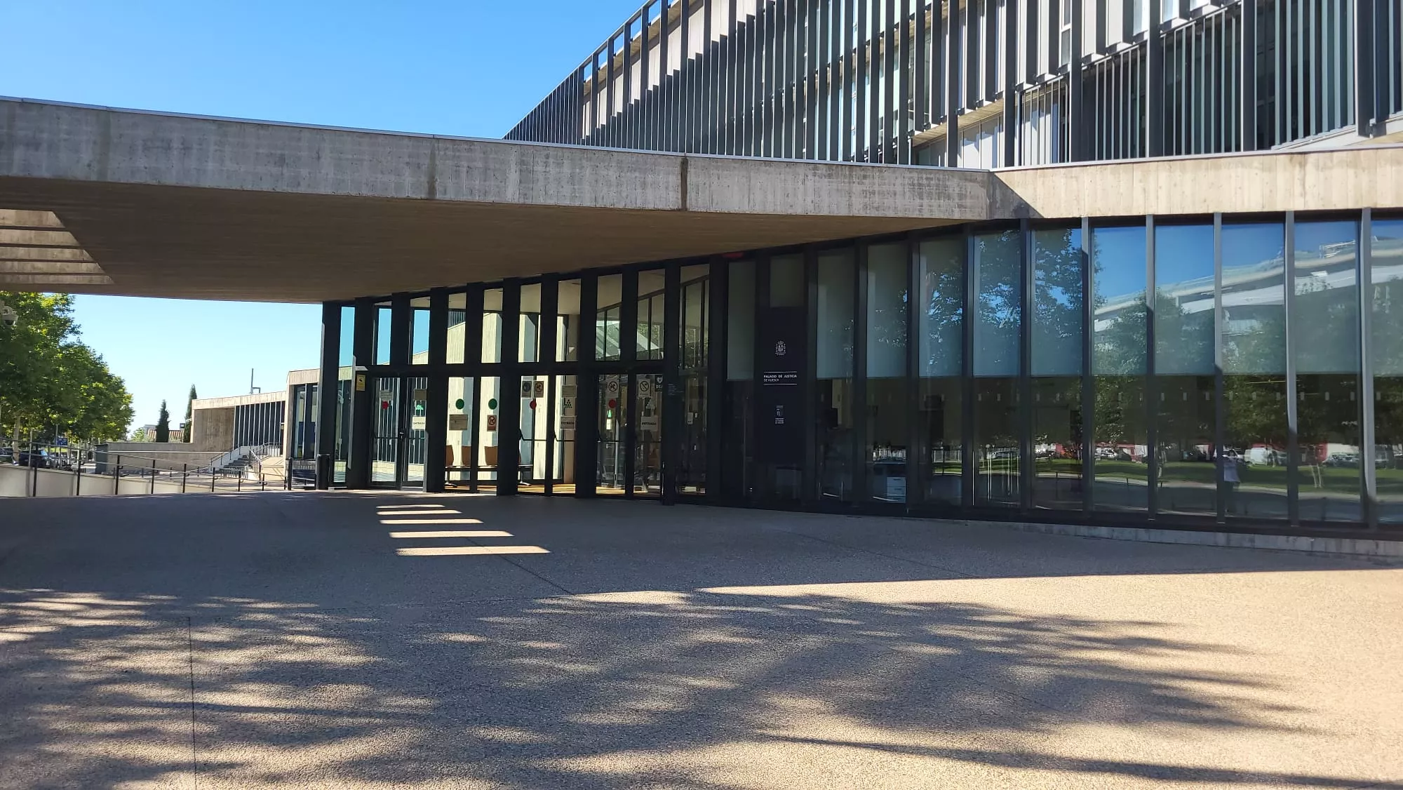 El Palacio de Justicia en la actualidad