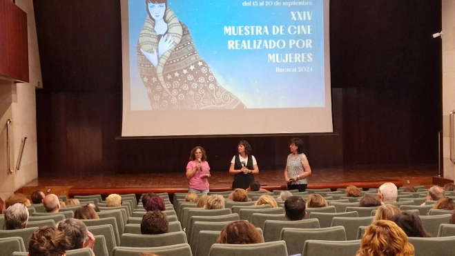 La proyección ha tenido lugar en la DPH. Foto Myriam Martínez La proyección ha tenido lugar en la DPH. Foto Myriam Martínez