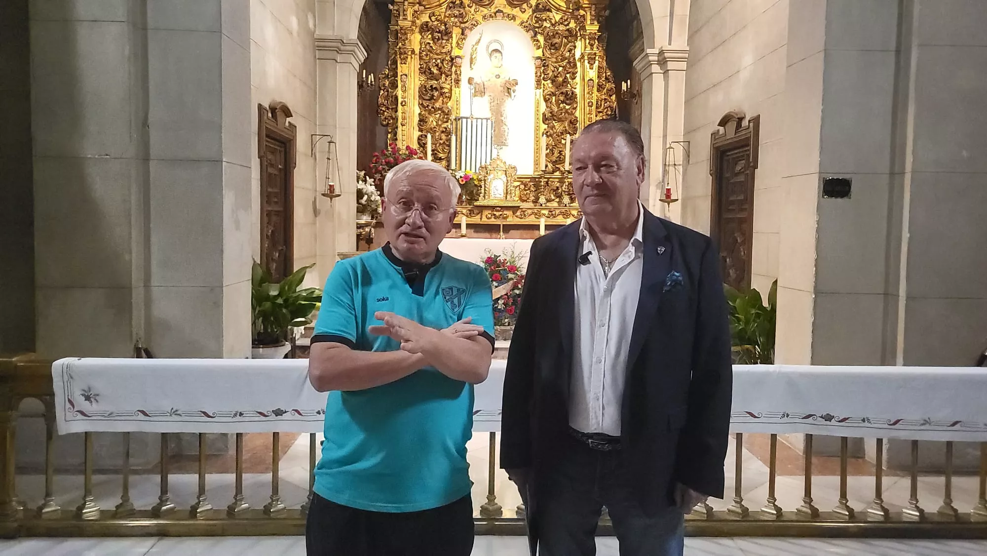 Ofrenda de San Lorenzo a la SD Huesca