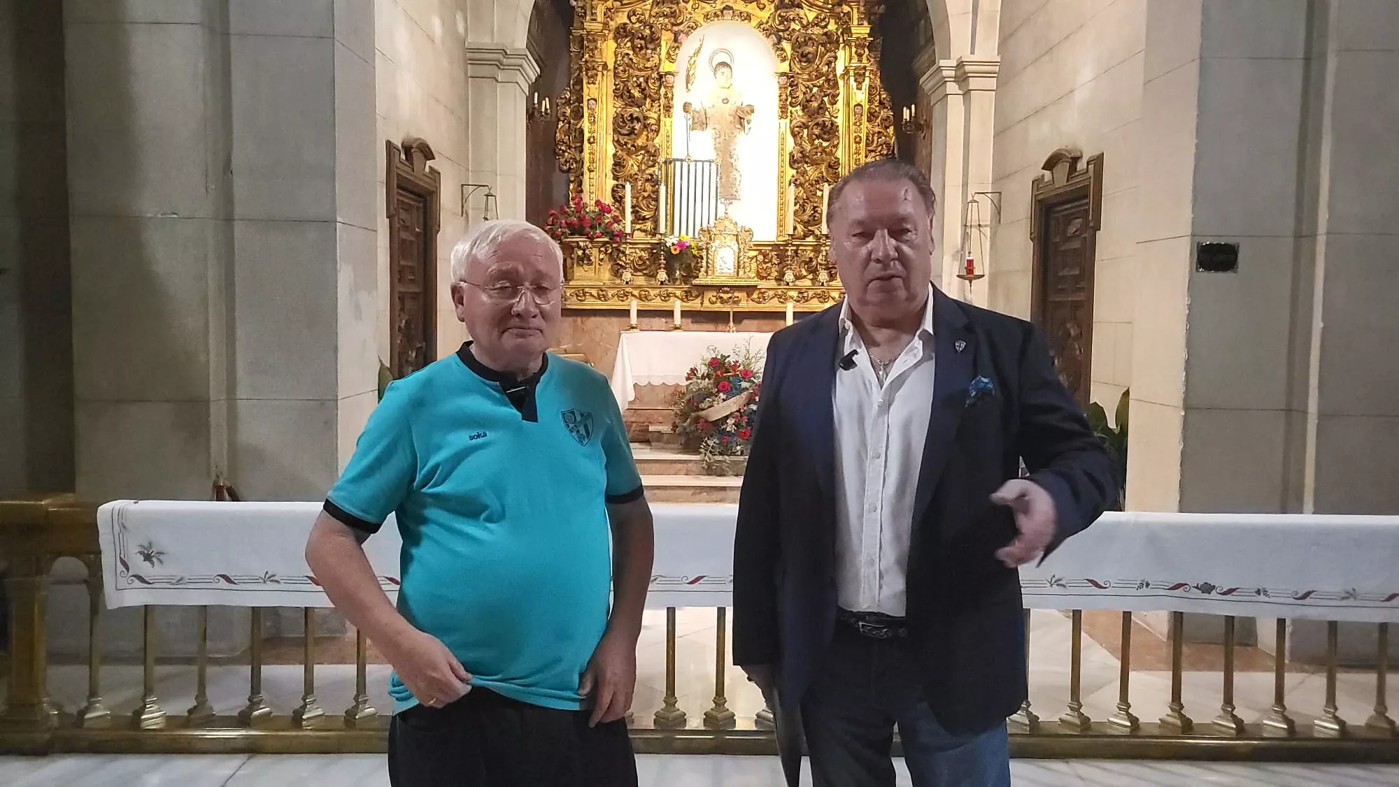 Ofrenda de San Lorenzo a la SD Huesca