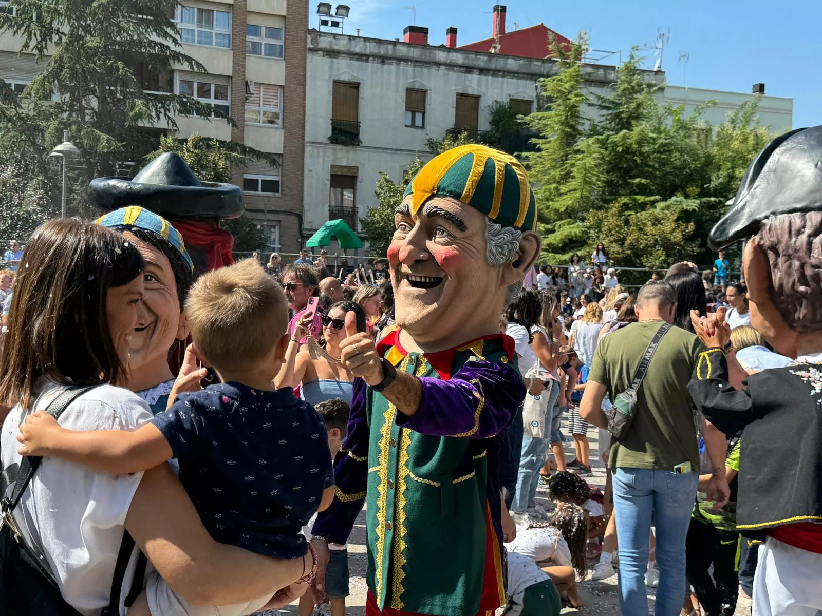 Arranque infantil de las fiestas de Binéfar