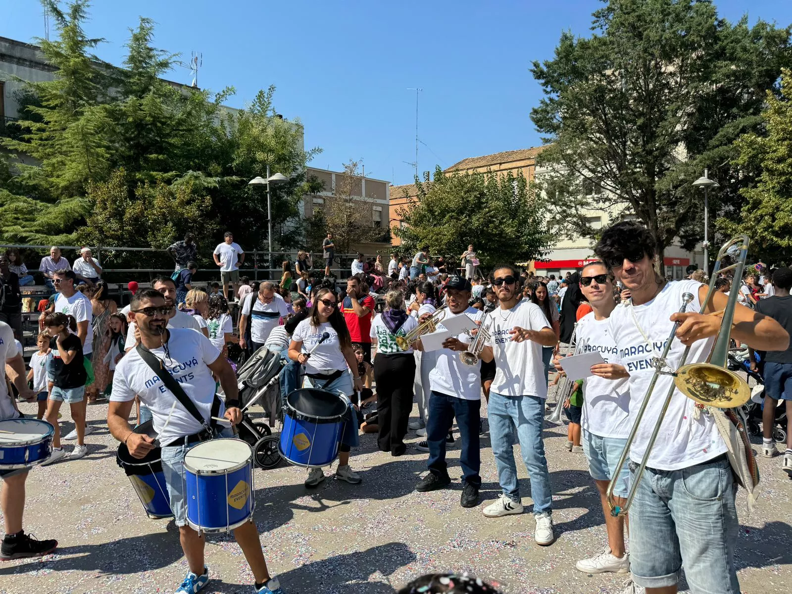 Arranque infantil de las fiestas de Binéfar
