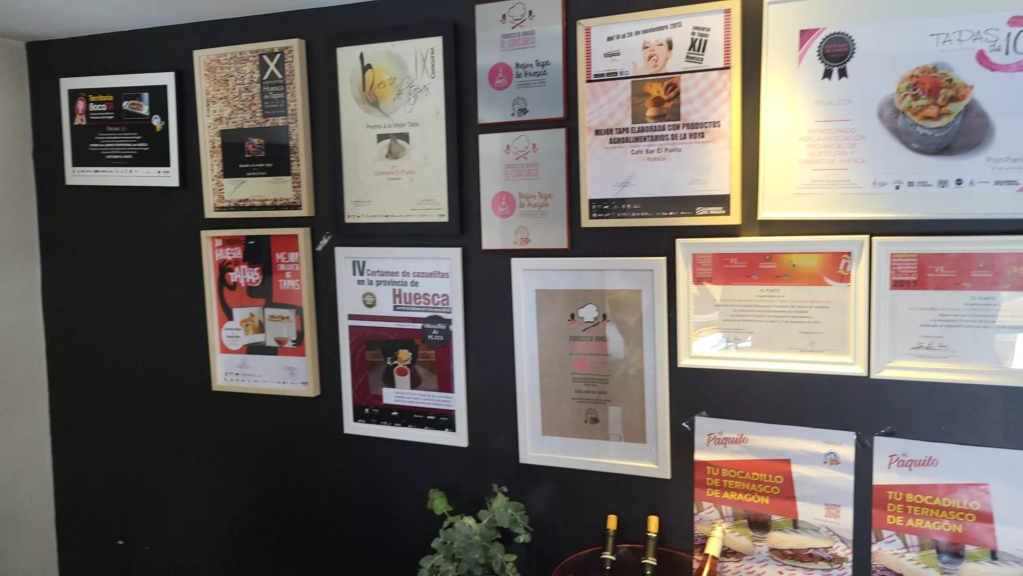 Inauguración de la Ruta del Paquito de Ternasco de Aragón en El Punto de Huesca