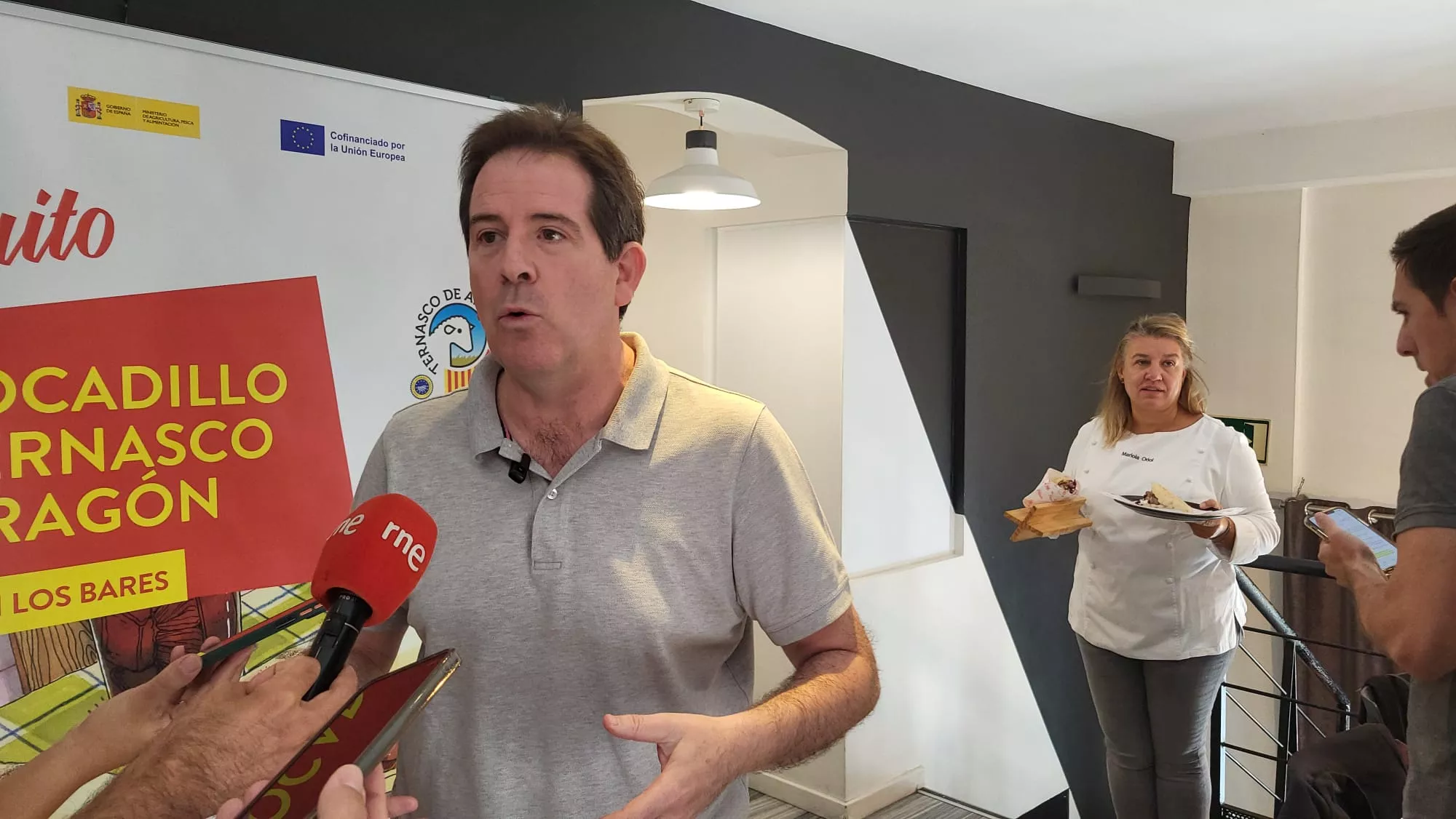 Inauguración de la Ruta del Paquito de Ternasco de Aragón en El Punto de Huesca