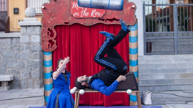 Casado Barrero y Roxi Katcheroff. Casado Barrero y Roxi Katcheroff.