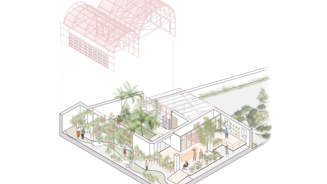 Planta Baja de la floristería. Planta Baja de la floristería.