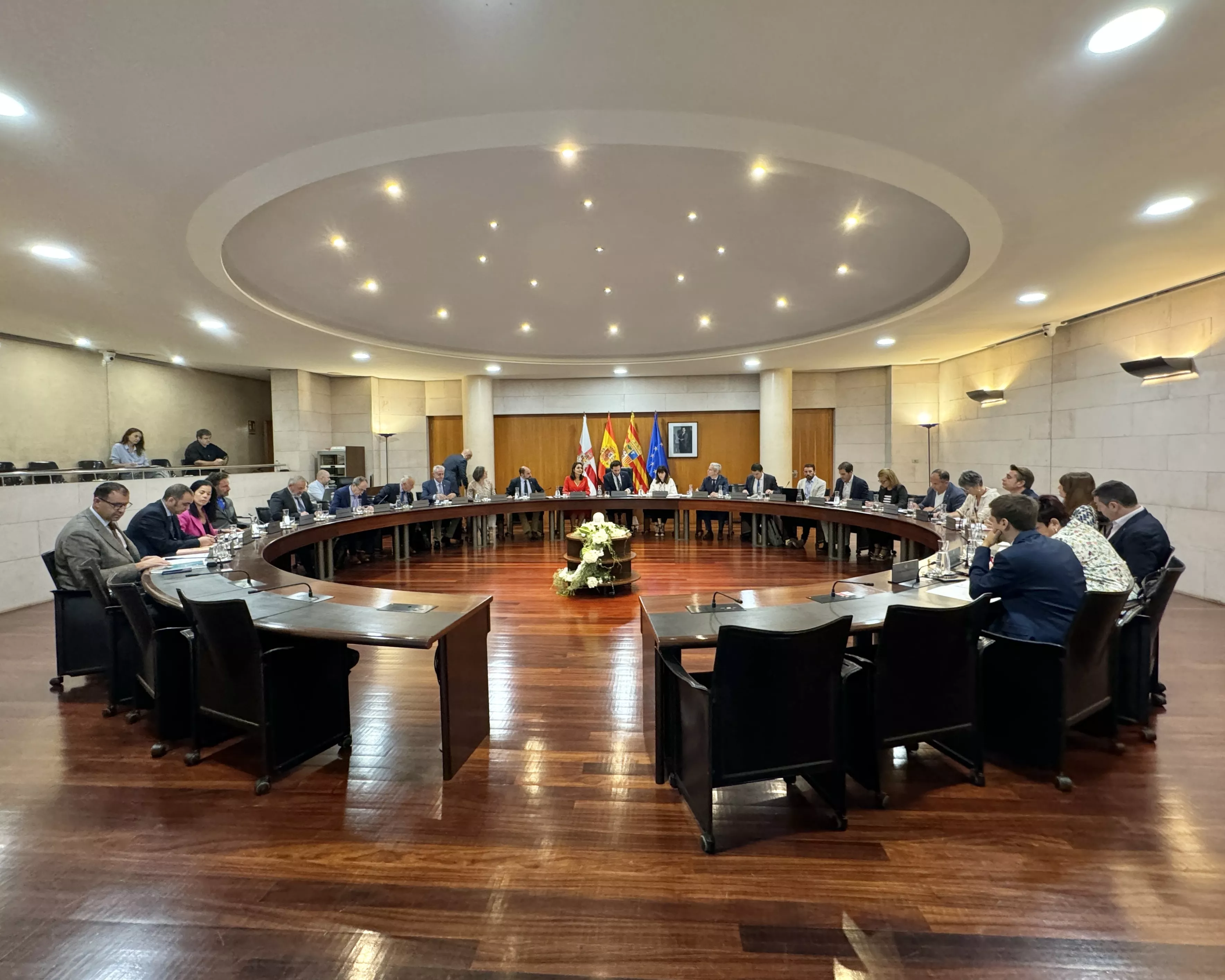 Imagen de un reciente pleno de la DPH.