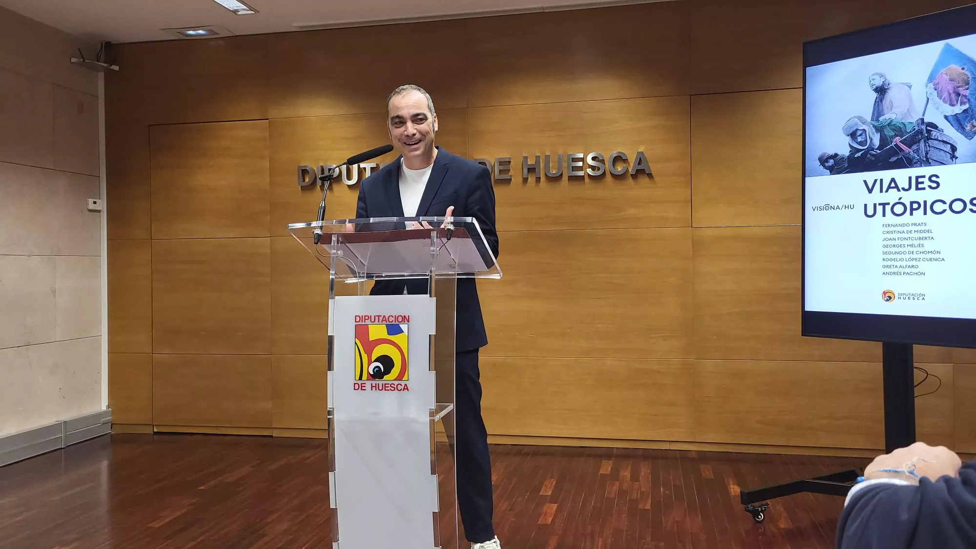 Presentación de Visiona en la Diputación de Huesca