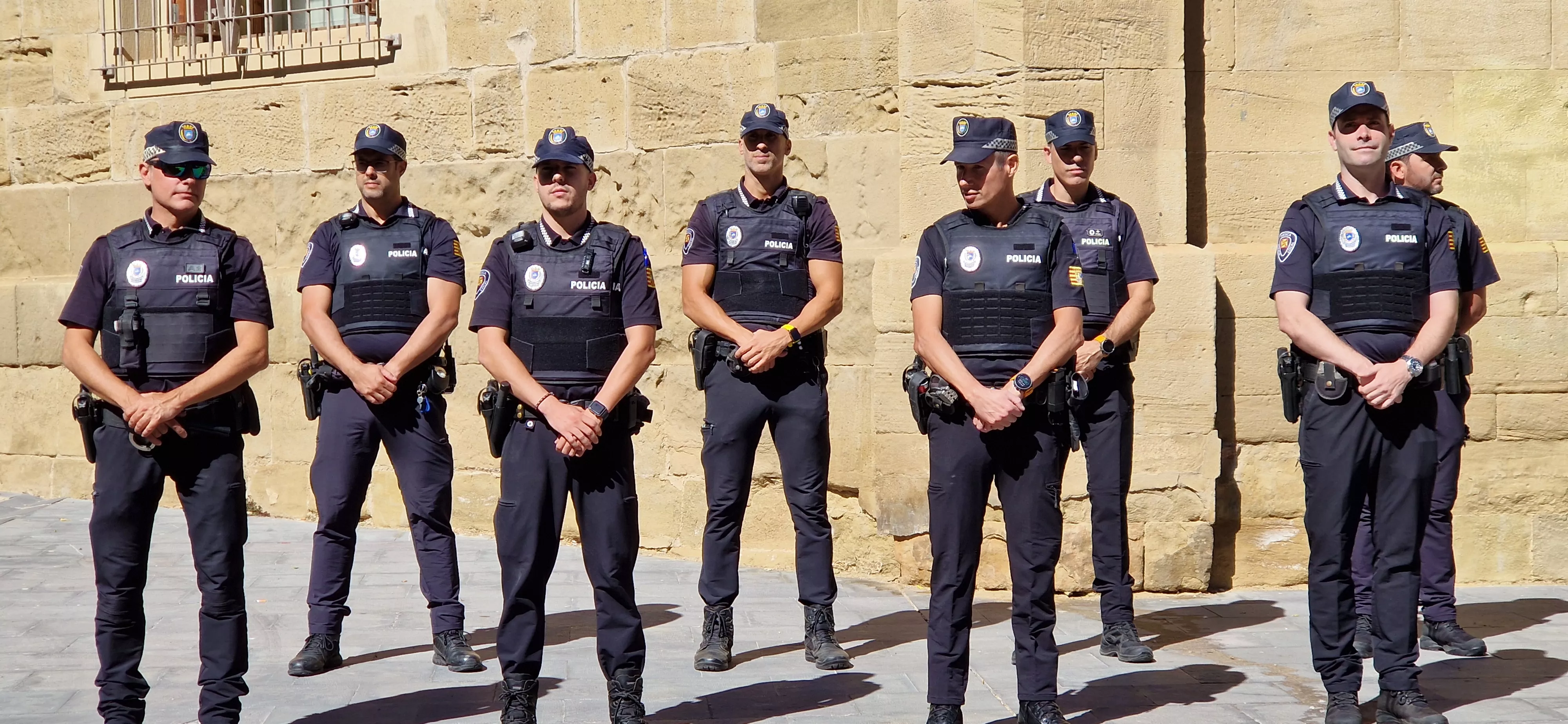  Fiesta de la Policía Local de Huesca 2024. Foto Myriam Martínez 