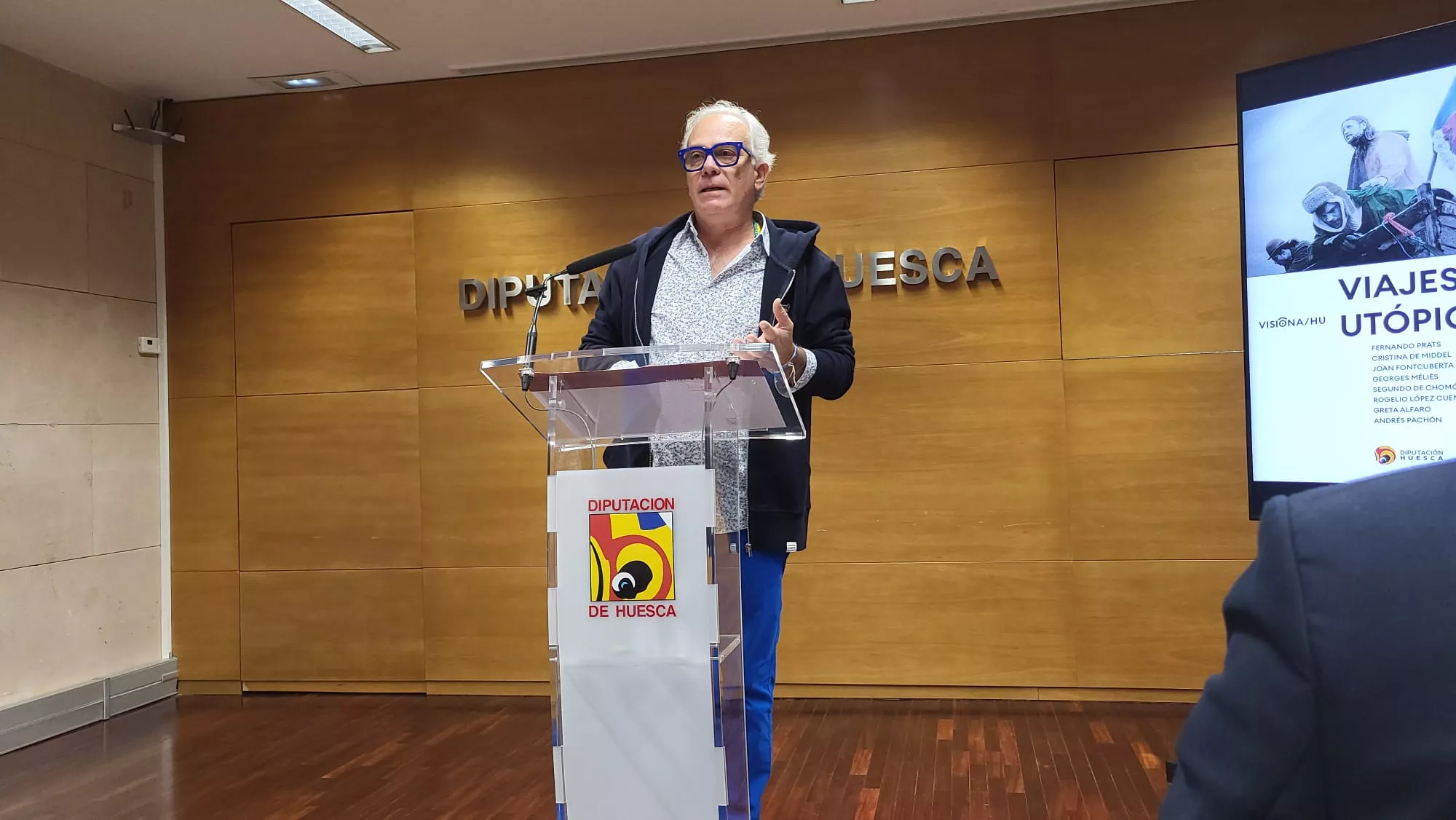 Presentación de Visiona en la Diputación de Huesca