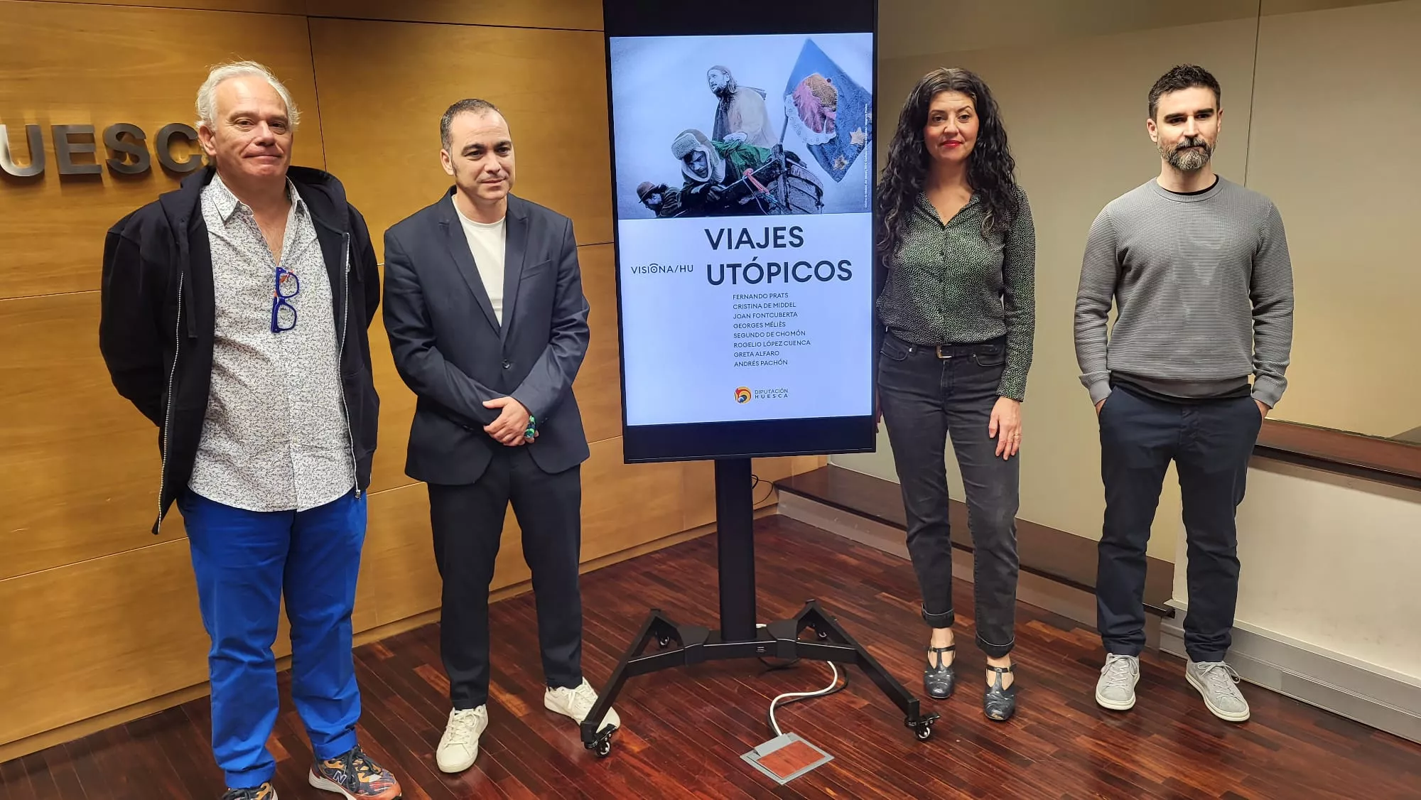 Presentación de Visiona en la Diputación de Huesca