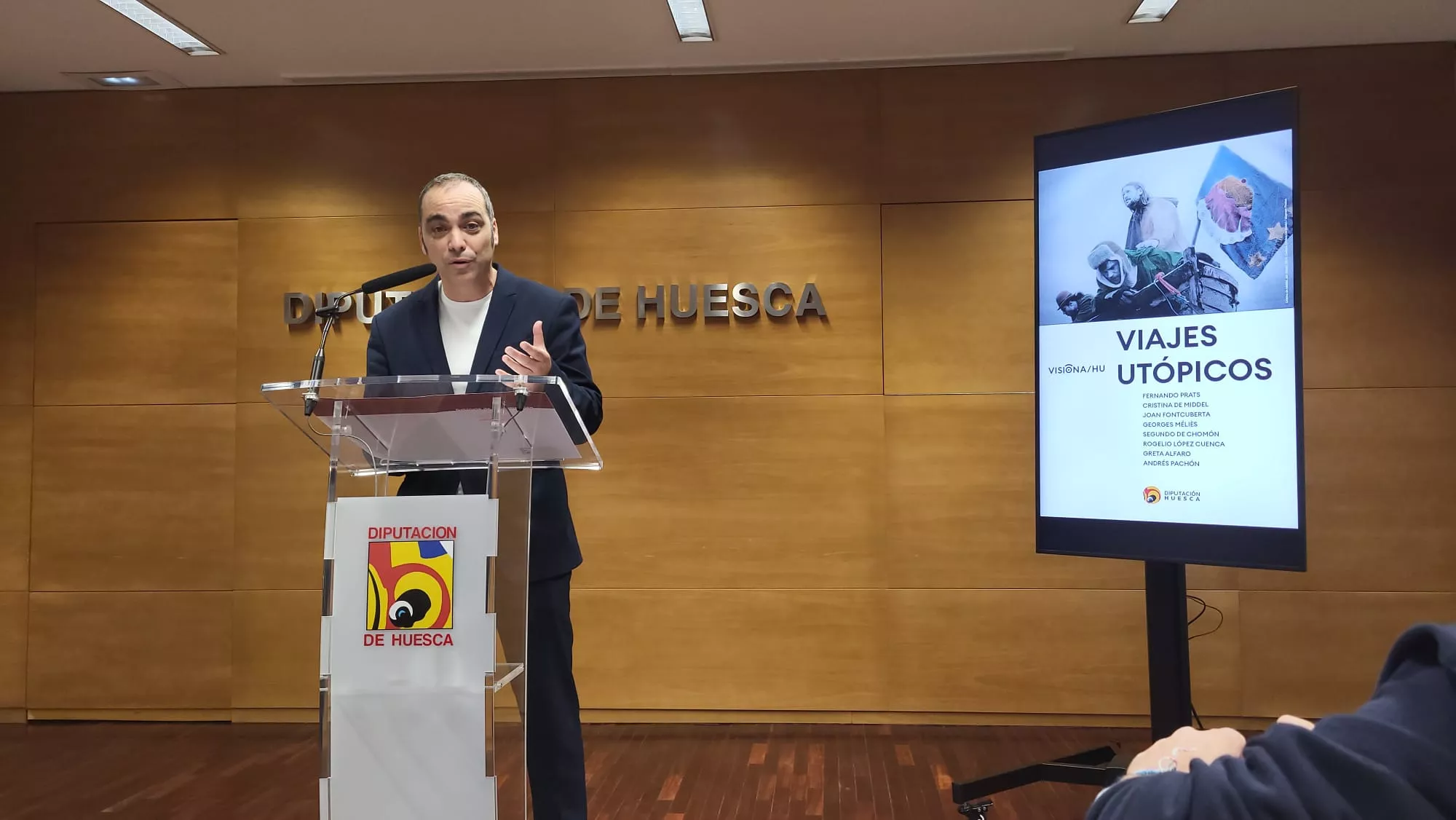 Presentación de Visiona en la Diputación de Huesca
