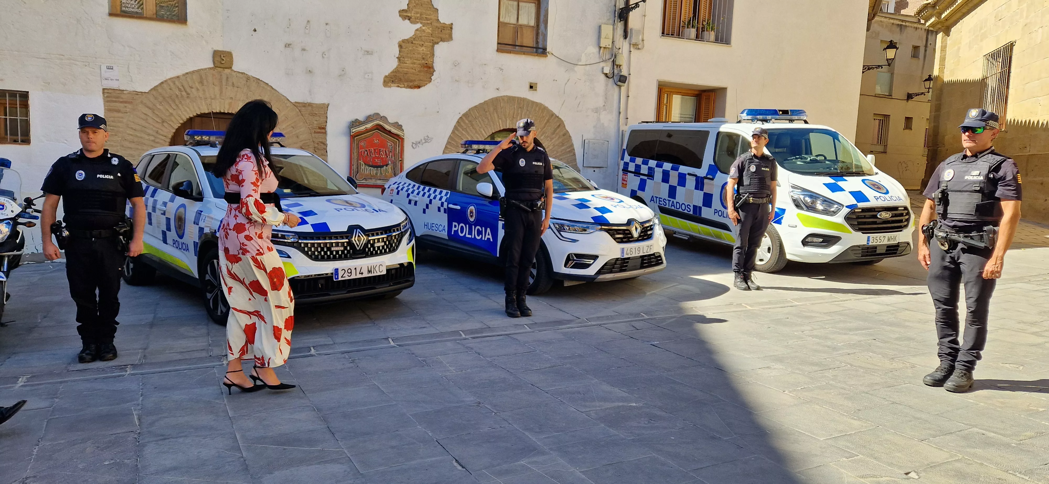  Fiesta de la Policía Local de Huesca 2024. Foto Myriam Martínez 