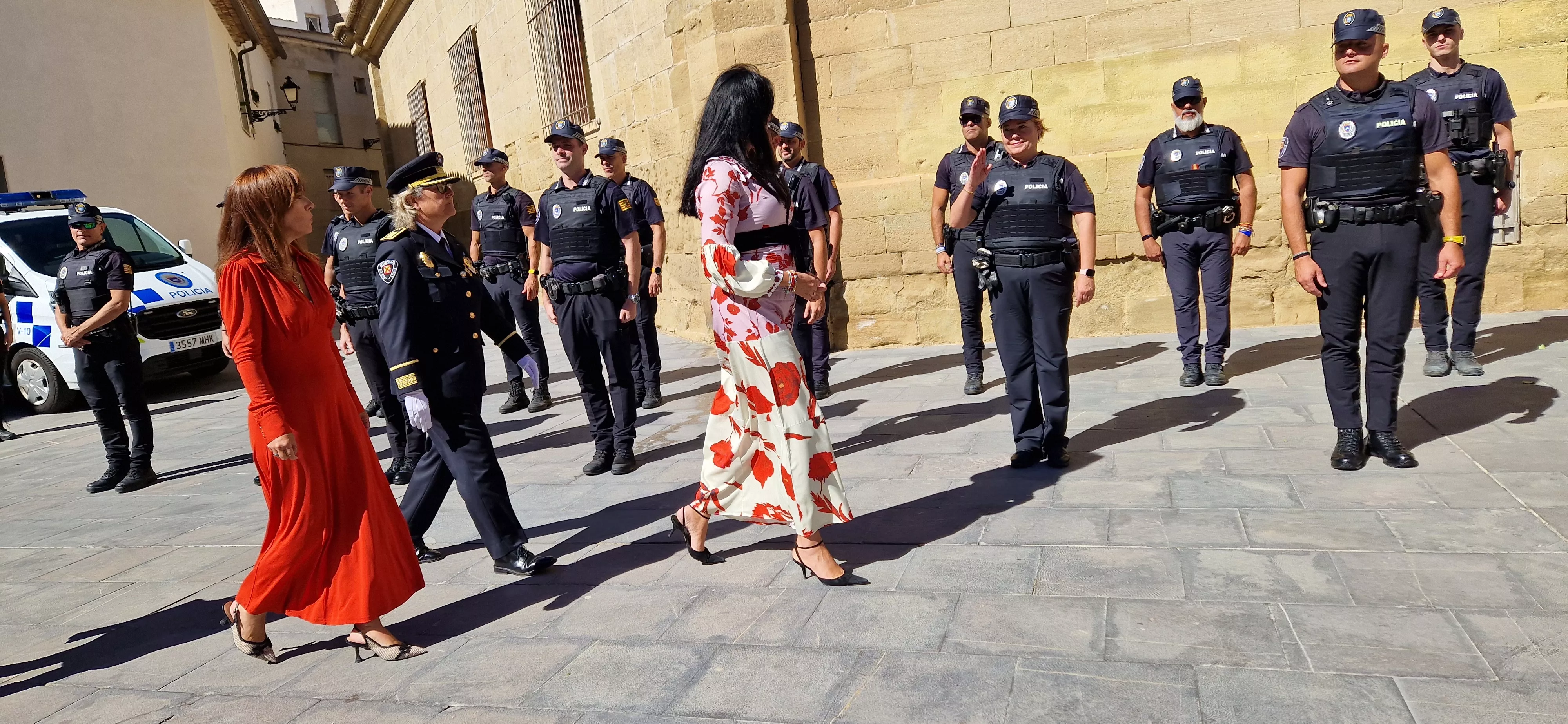  Fiesta de la Policía Local de Huesca 2024. Foto Myriam Martínez 