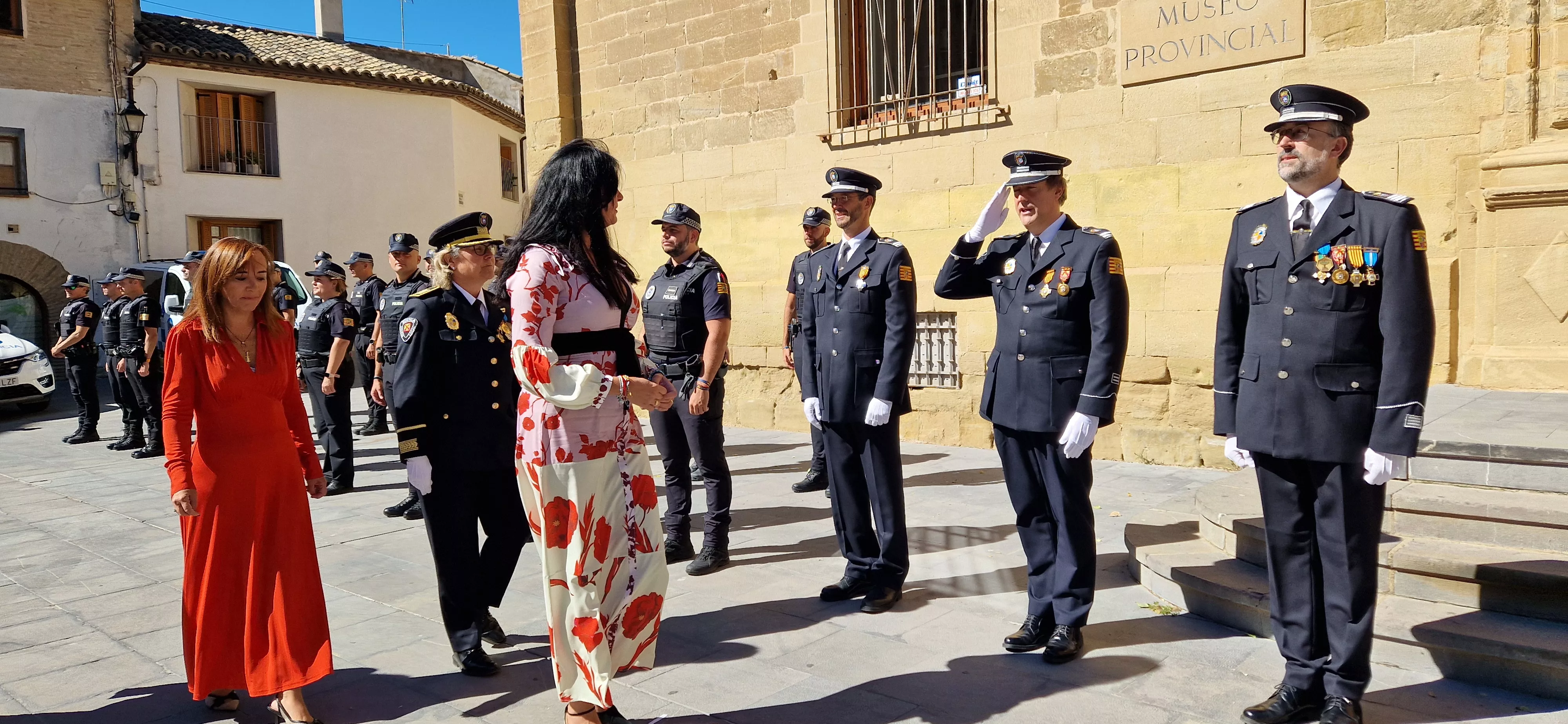  Fiesta de la Policía Local de Huesca 2024. Foto Myriam Martínez 