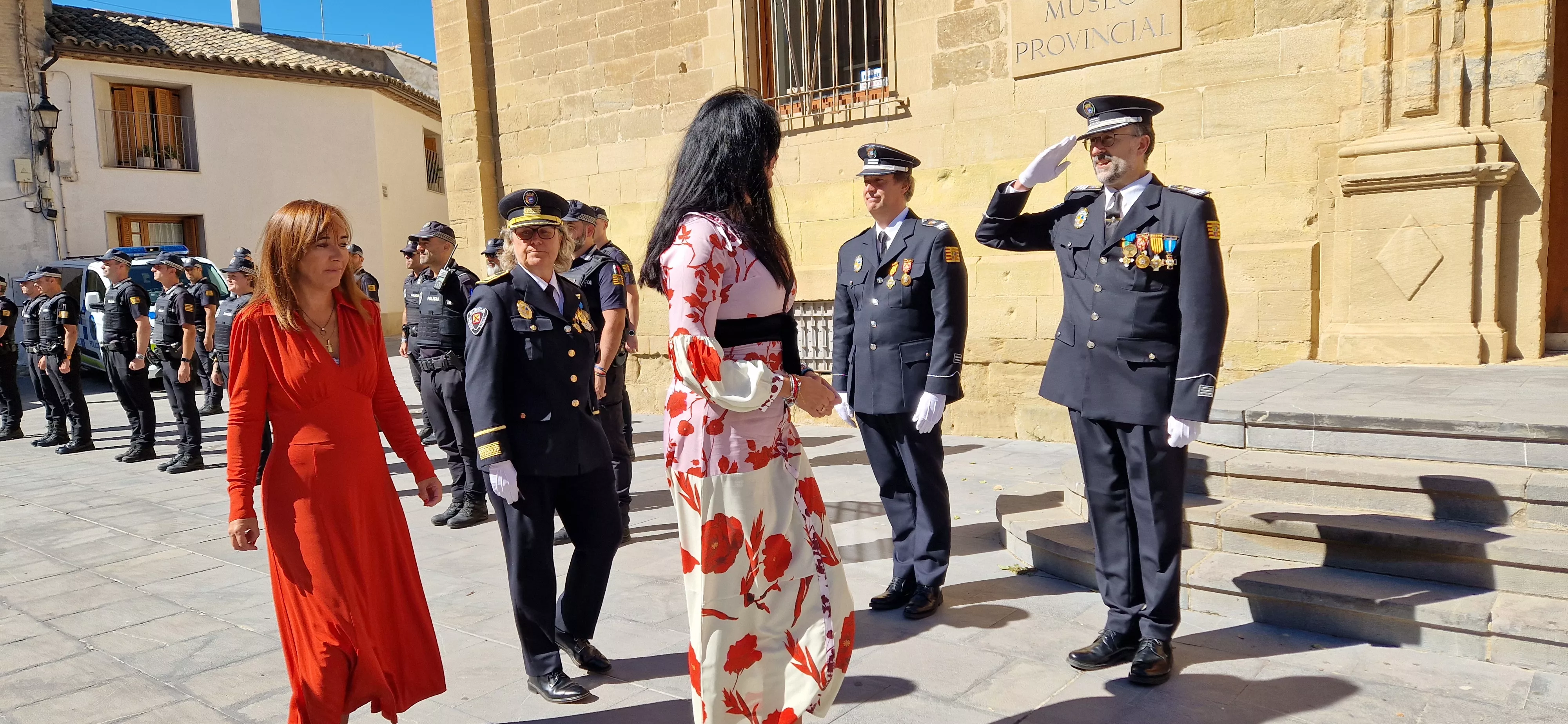  Fiesta de la Policía Local de Huesca 2024. Foto Myriam Martínez 