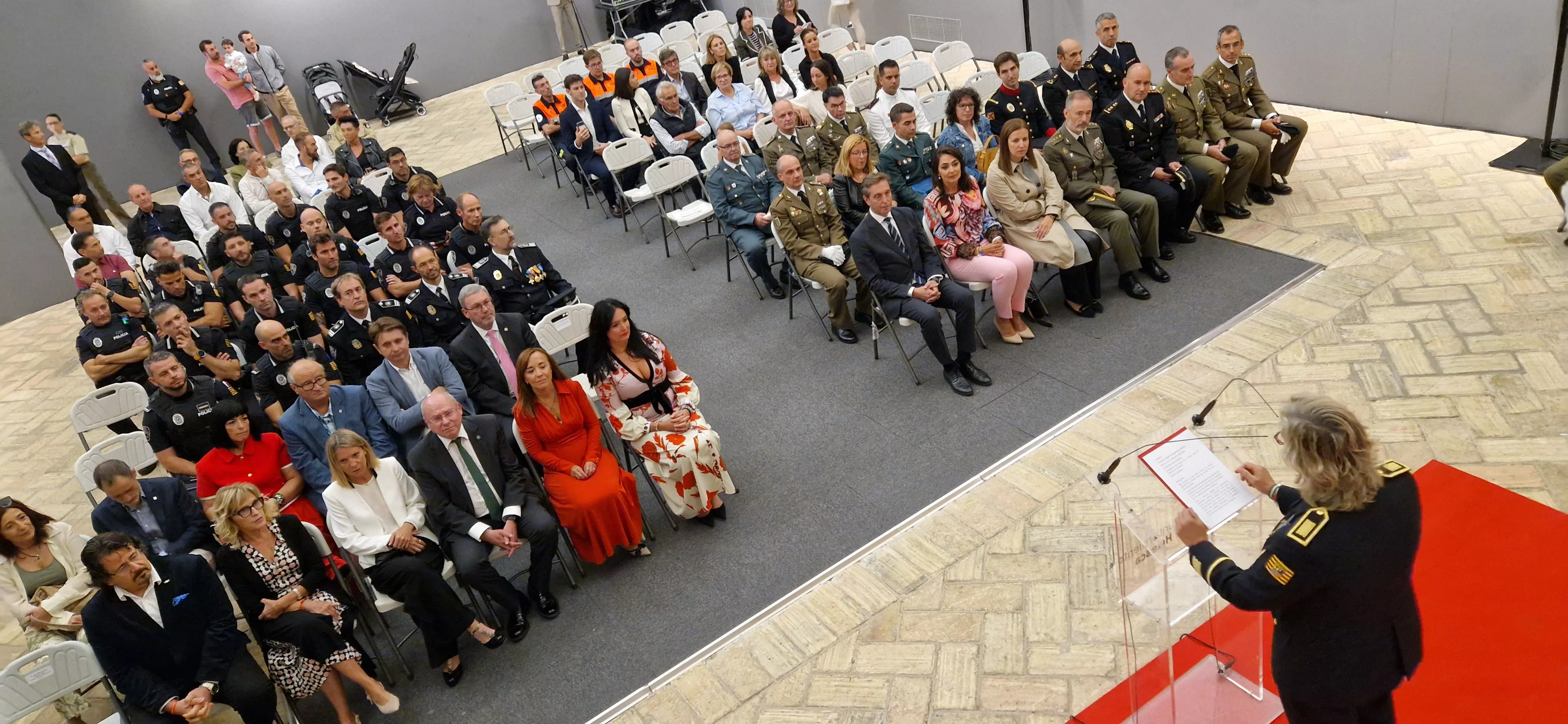  Fiesta de la Policía Local de Huesca 2024. Foto Myriam Martínez 