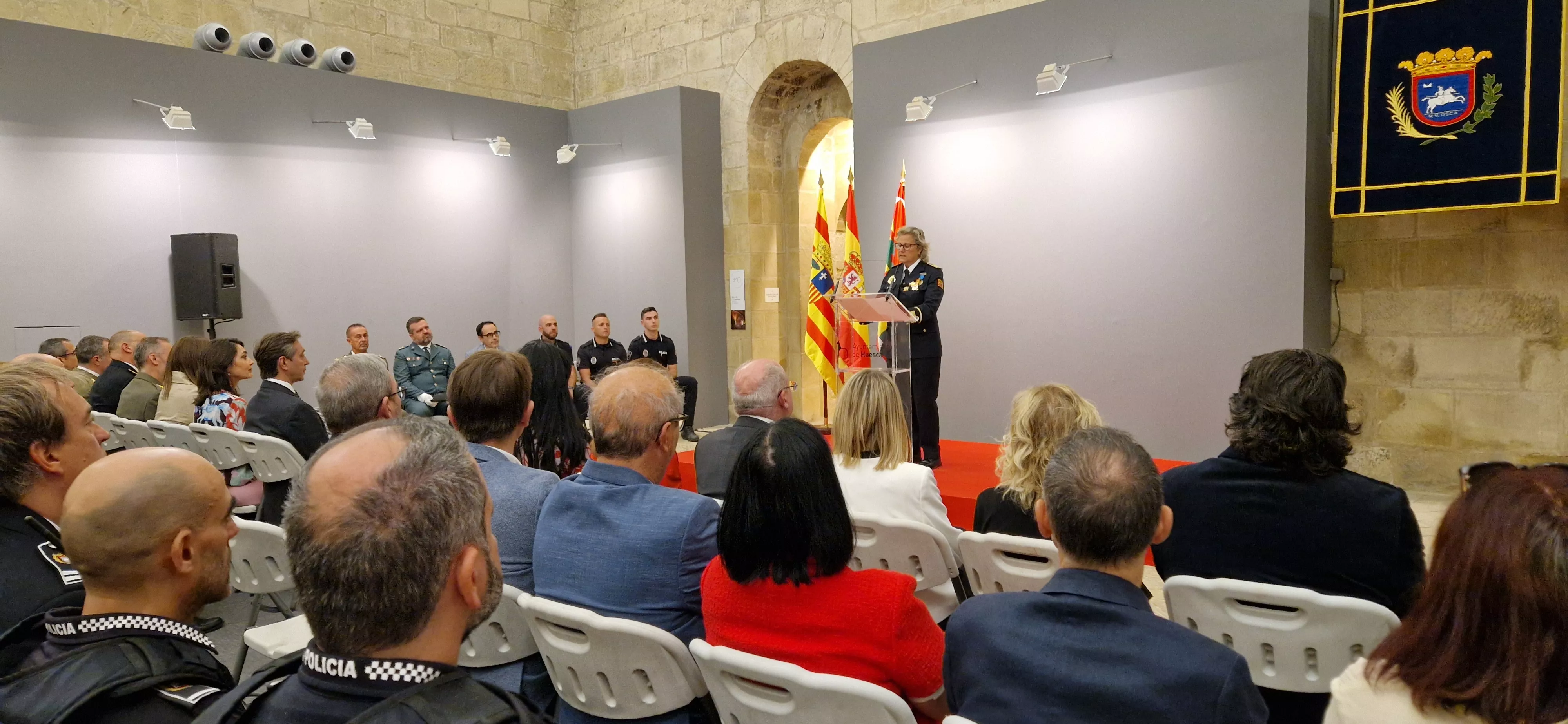  Fiesta de la Policía Local de Huesca 2024. Foto Myriam Martínez 