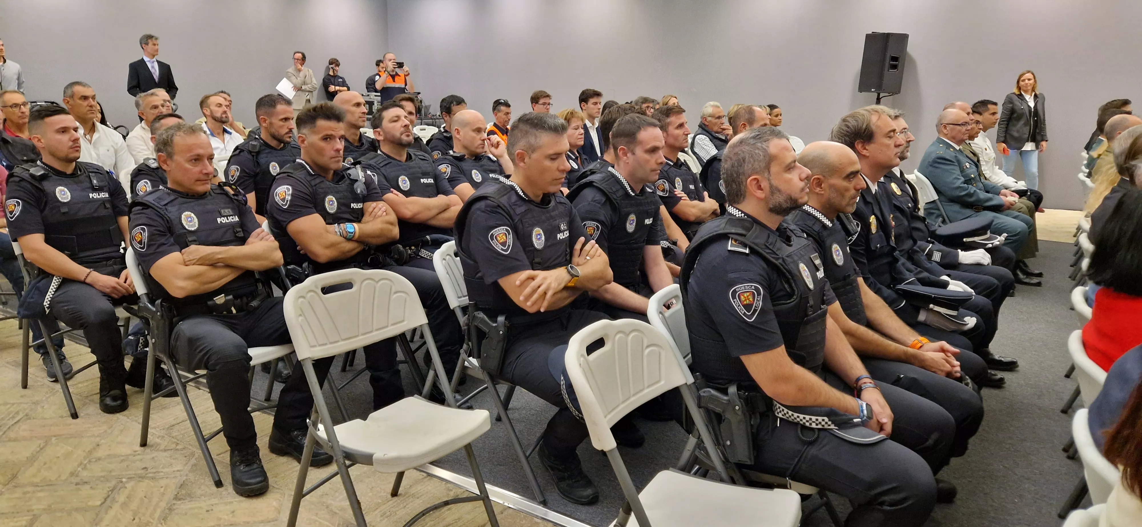  Fiesta de la Policía Local de Huesca 2024. Foto Myriam Martínez 