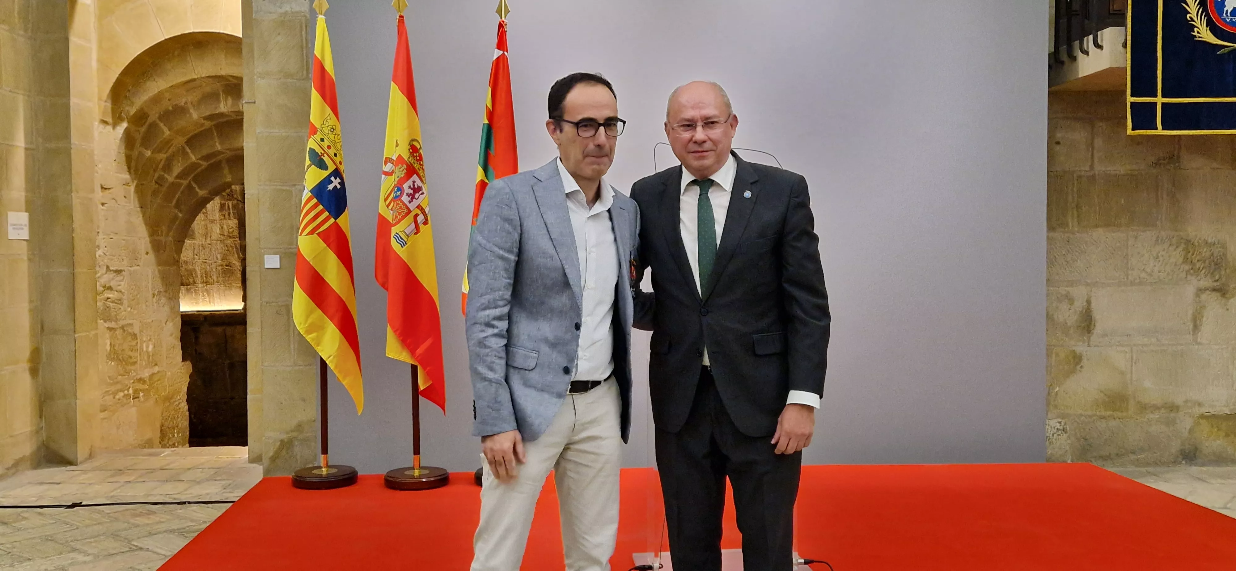 El interventor municipal, Raúl Millán Barrio, y el concejal de Deportes, Leo Carranza. Foto Myriam Martínez . Foto Myriam Martínez 