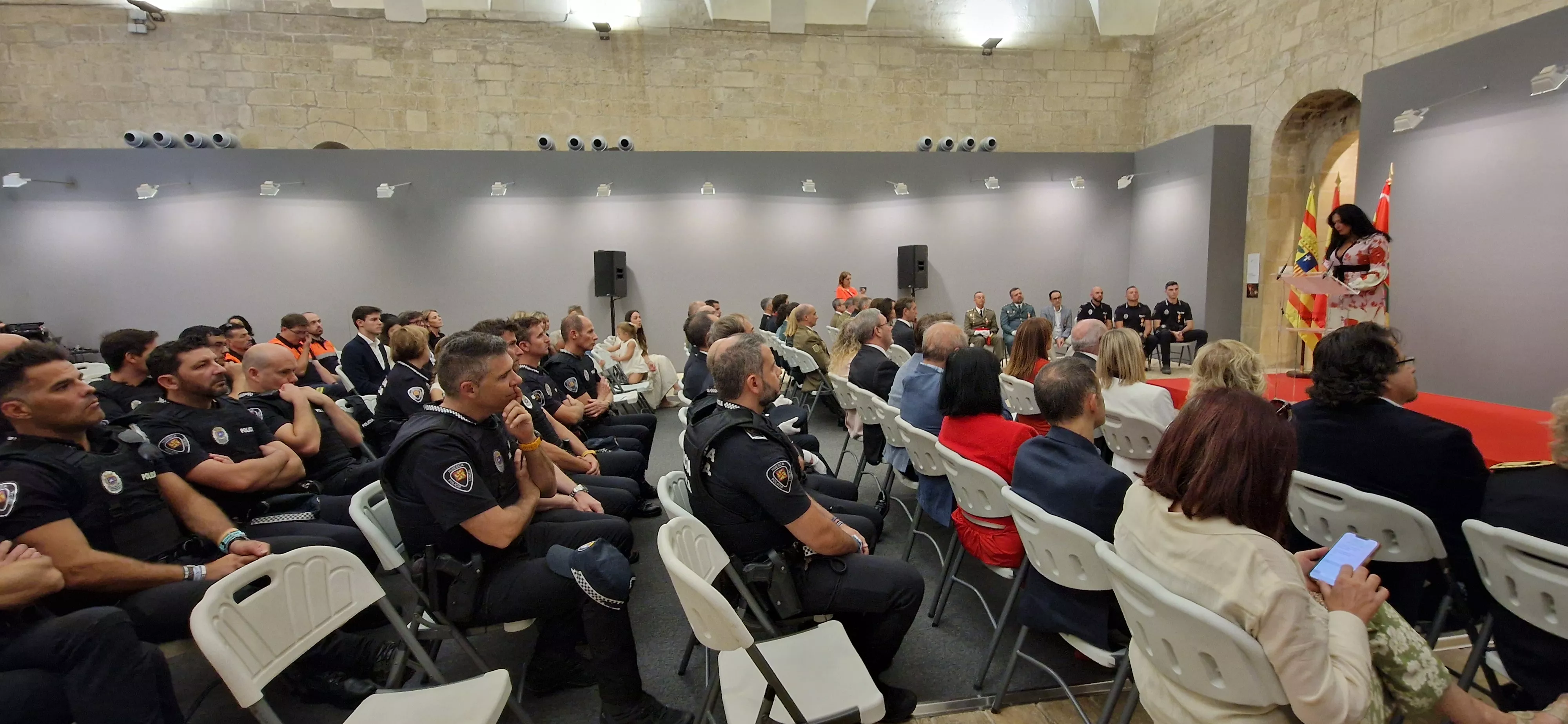  Fiesta de la Policía Local de Huesca 2024. Foto Myriam Martínez 