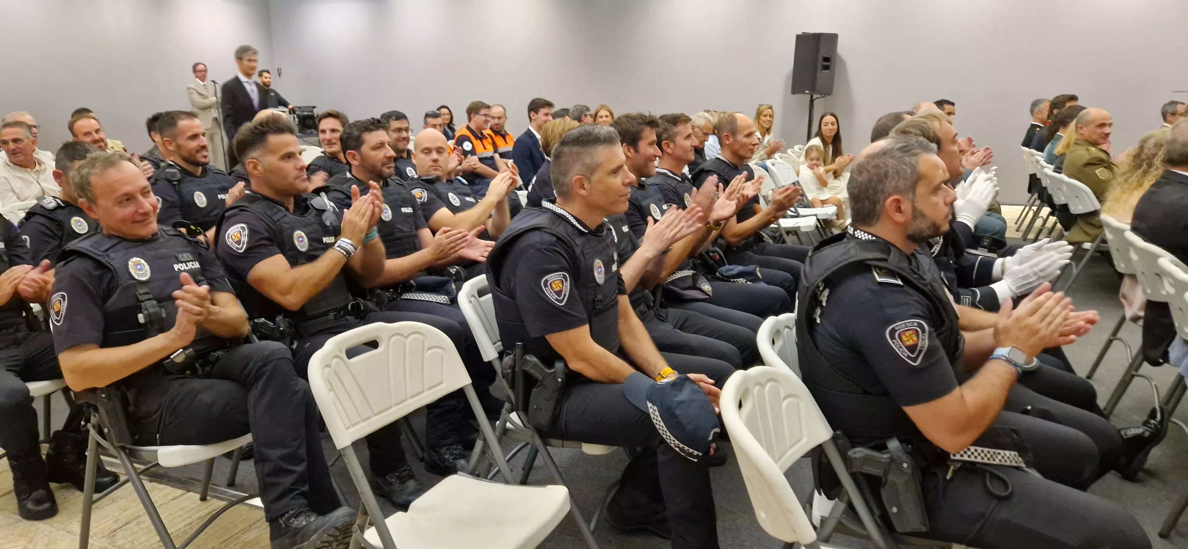  Fiesta de la Policía Local de Huesca 2024. Foto Myriam Martínez 