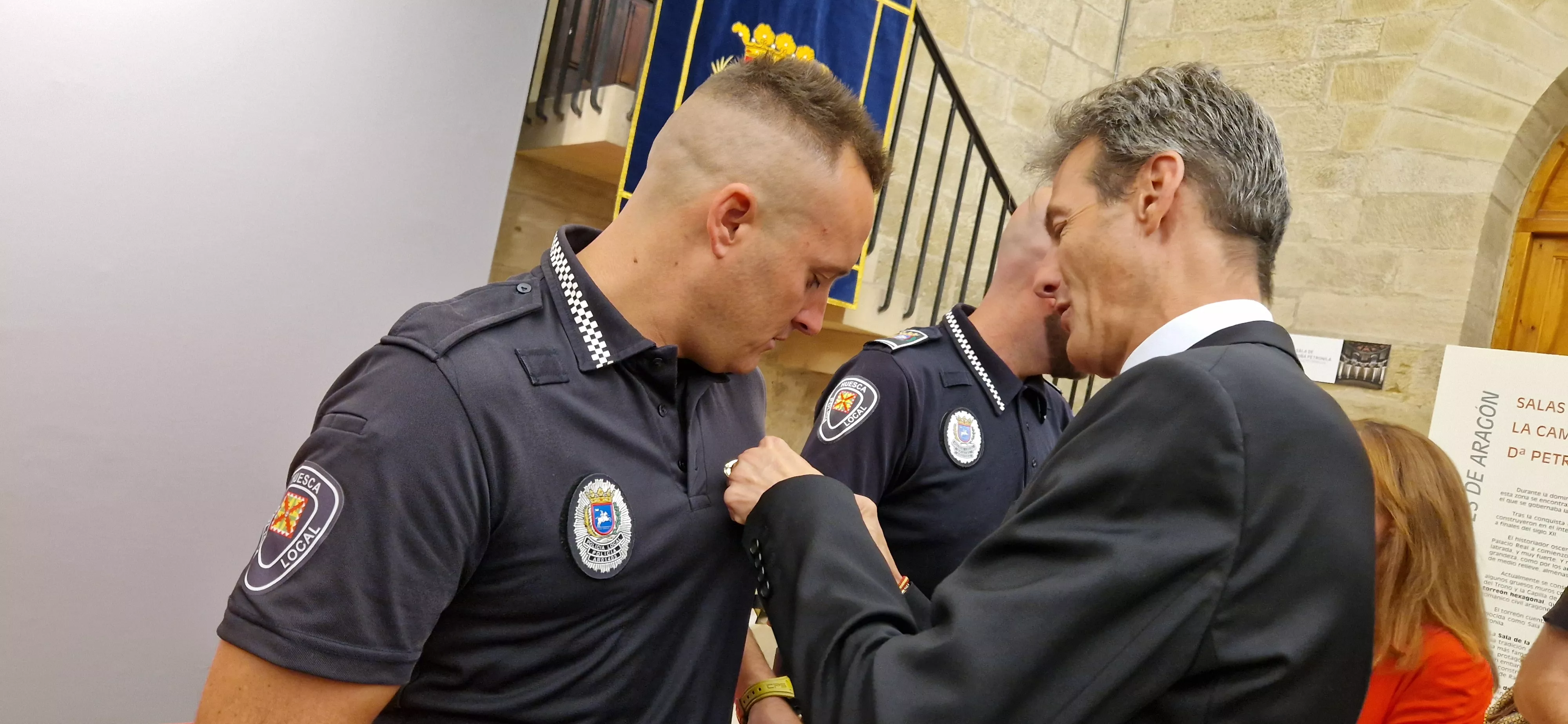  Fiesta de la Policía Local de Huesca 2024. Foto Myriam Martínez 