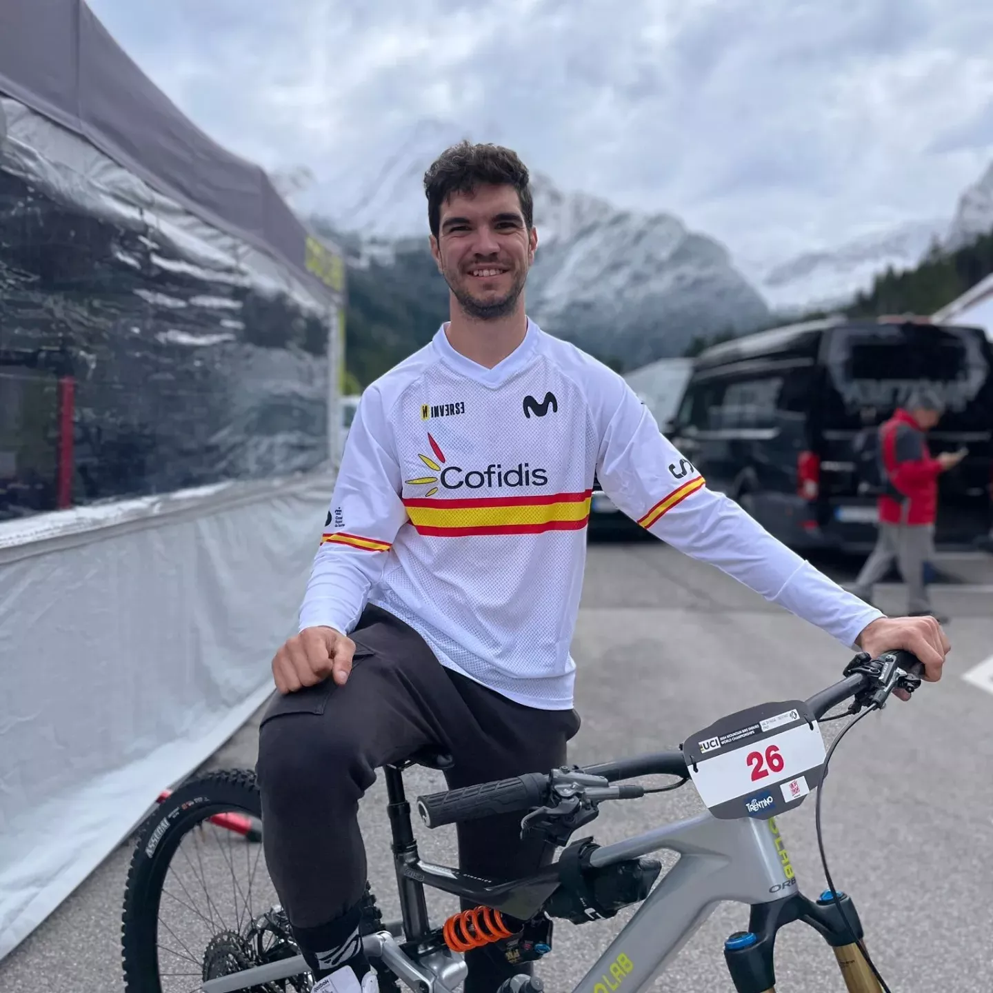 Gabi Torralba, en Val di Fassa, listo para el Mundial.