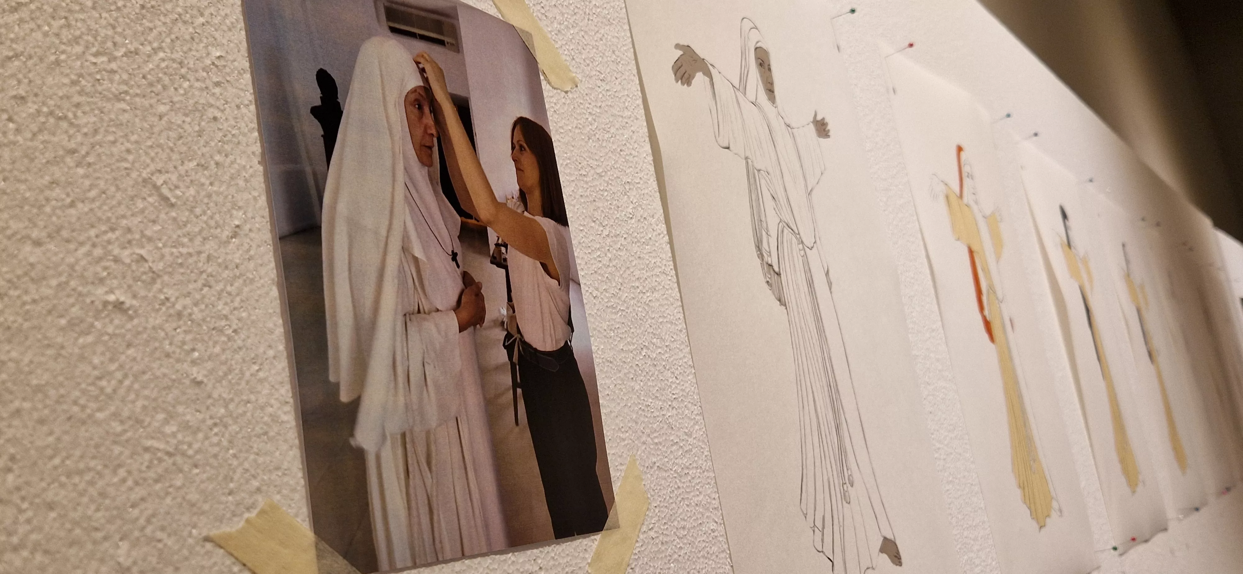 Inauguración de la exposición "Figurines de cine". Foto Myriam Martínez