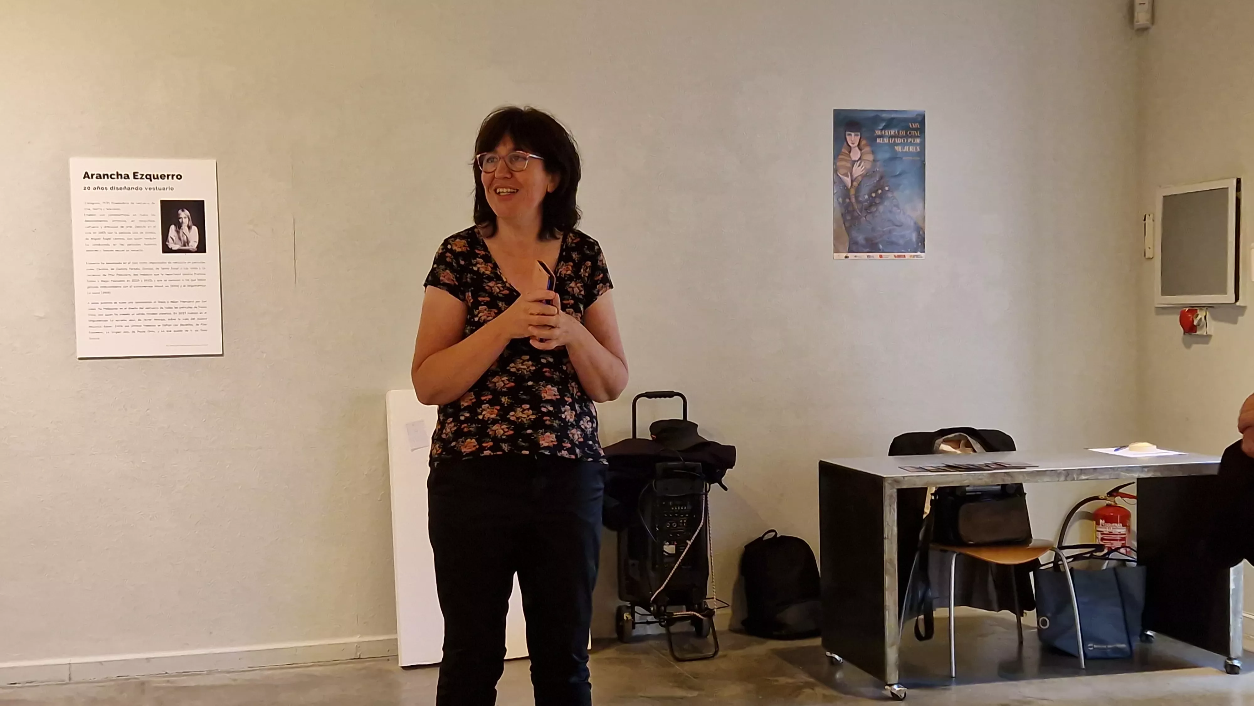 Inauguración de la exposición "Figurines de cine". Foto Myriam Martínez