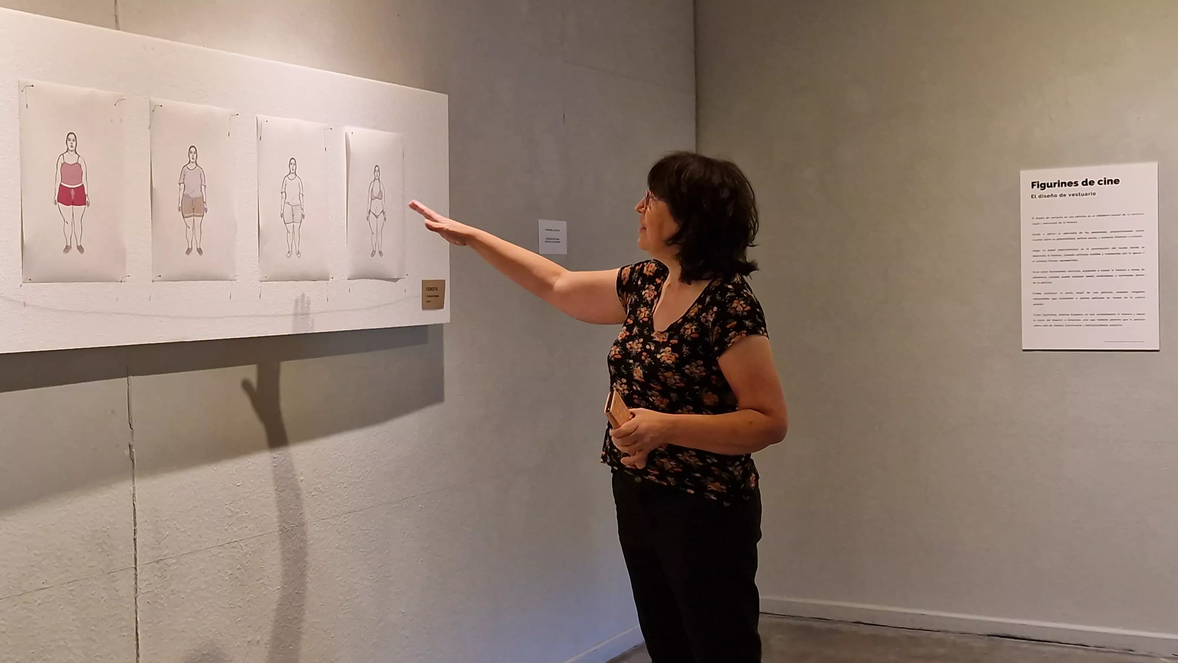 Inauguración de la exposición "Figurines de cine". Foto Myriam Martínez