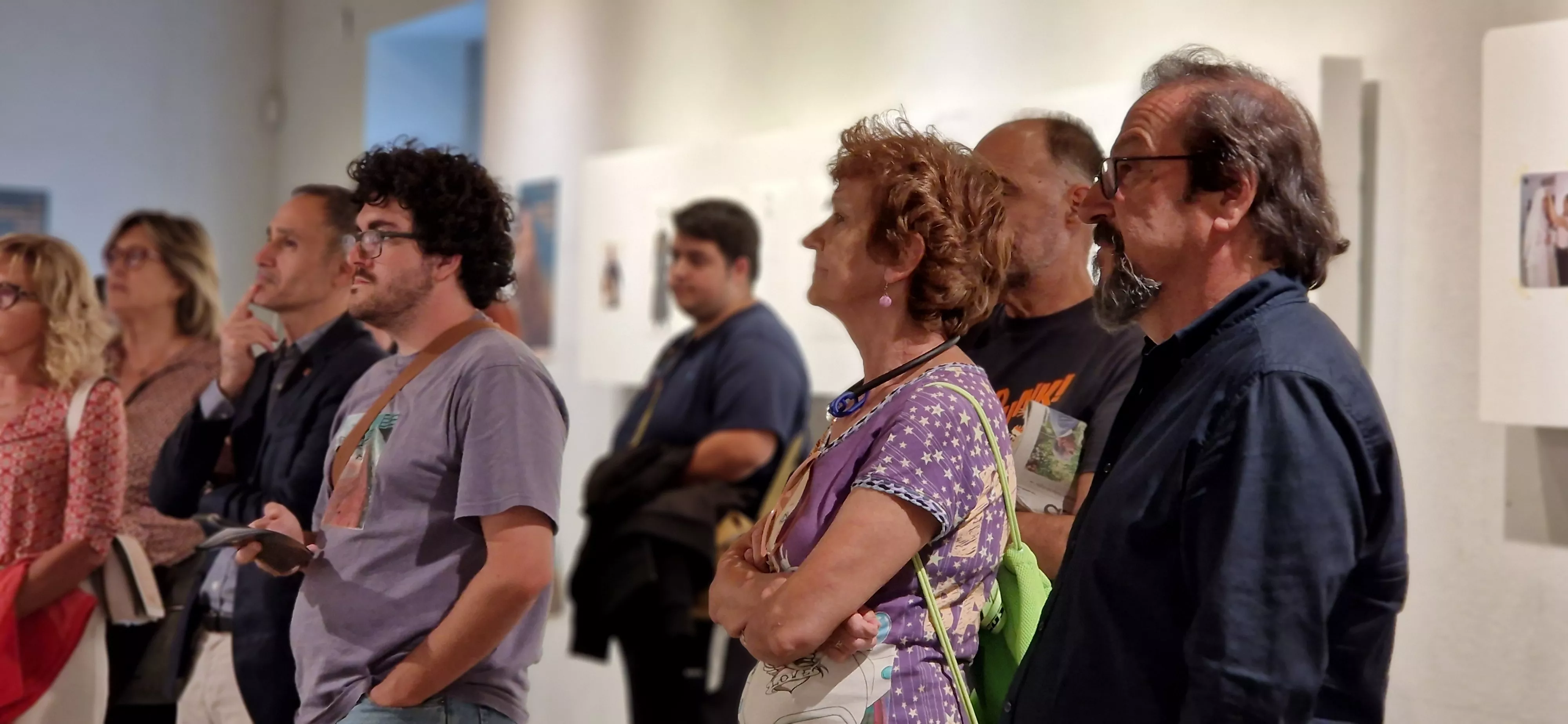 Inauguración de la exposición "Figurines de cine". Foto Myriam Martínez