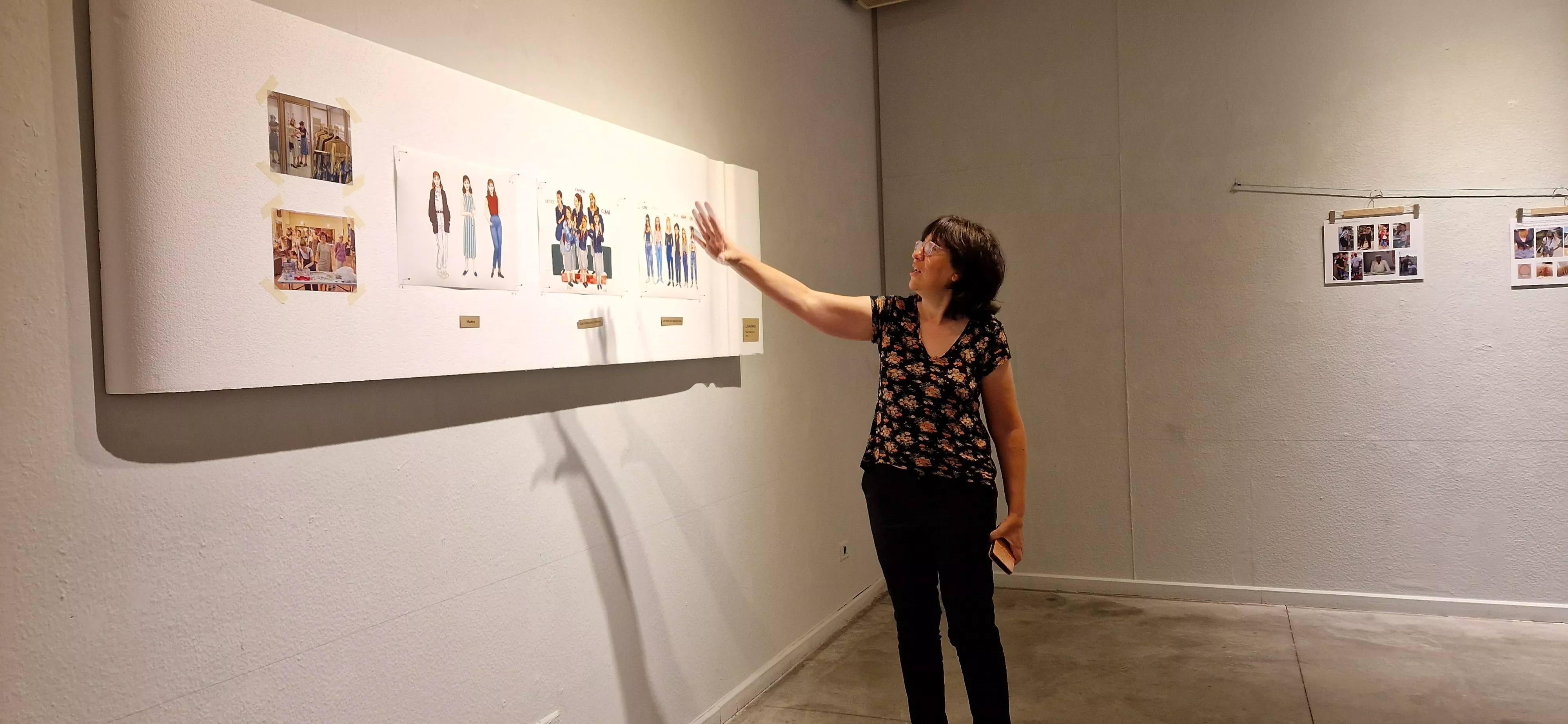 Inauguración de la exposición "Figurines de cine". Foto Myriam Martínez