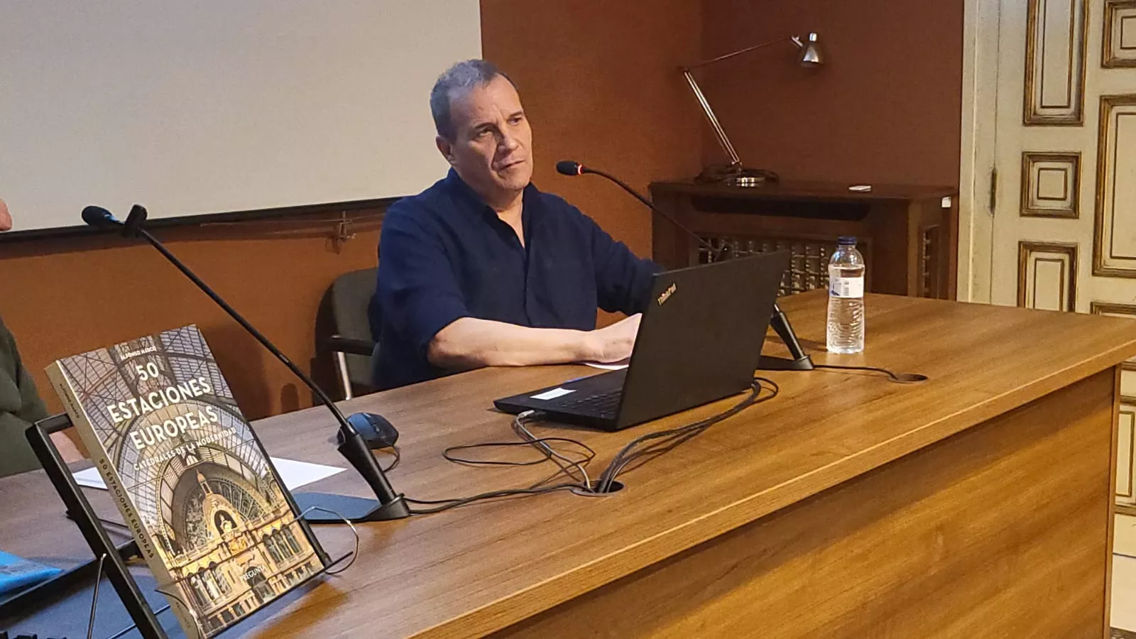 Presentación del libro 50 Estaciones Europeas, Catedrales de la modernidad de Alfonso Marco