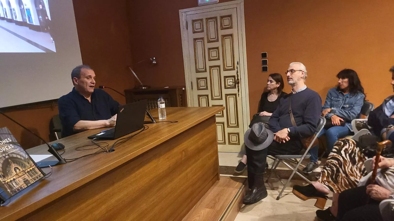 Presentación del libro 50 Estaciones Europeas, Catedrales de la modernidad de Alfonso Marco